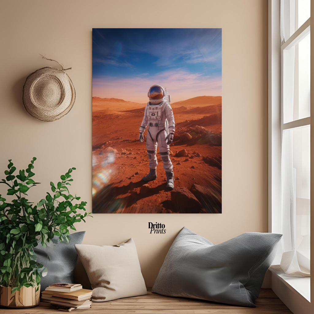 (PD22) Among Crimson Worlds - Poster