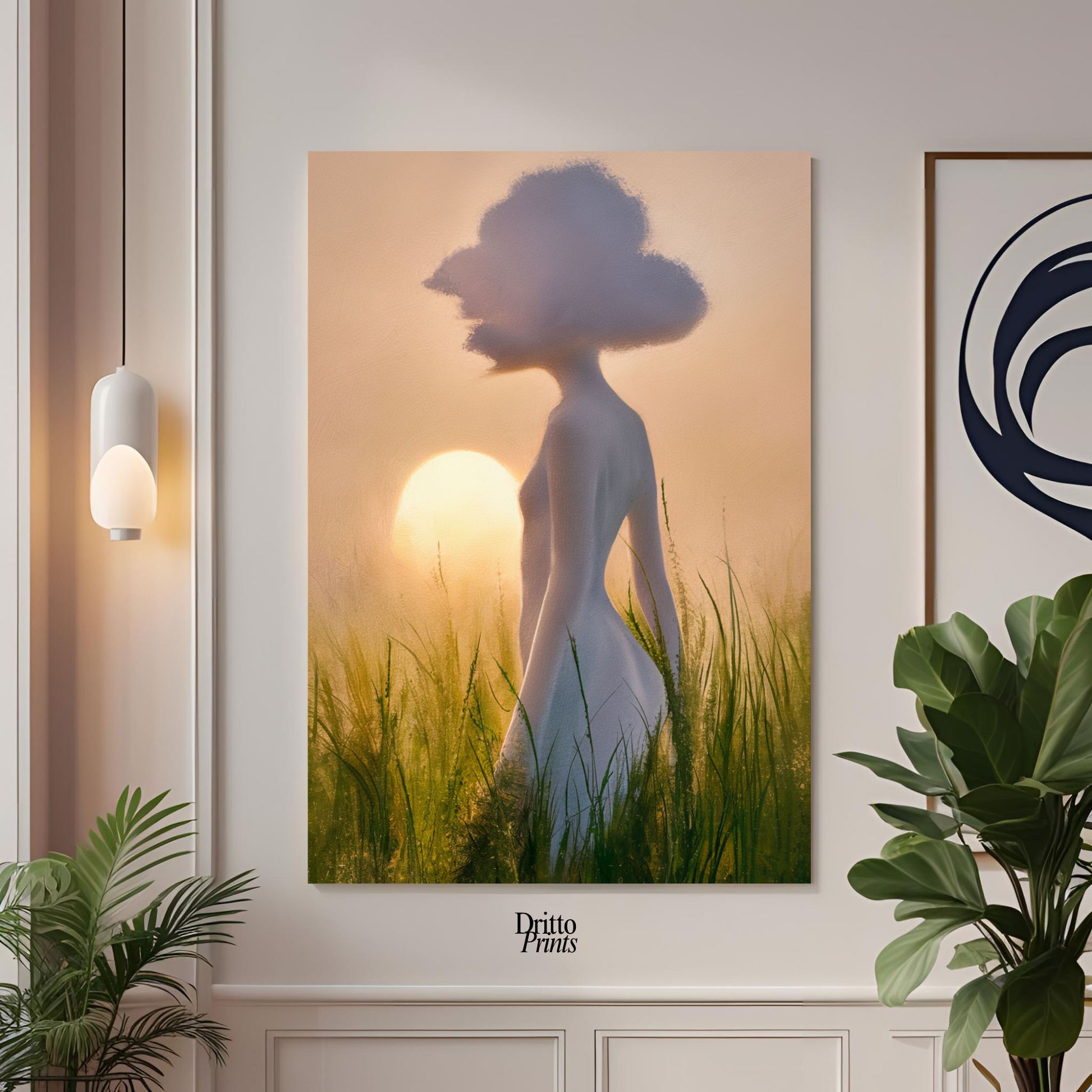 (PD9) Stillness in Bloom - Poster