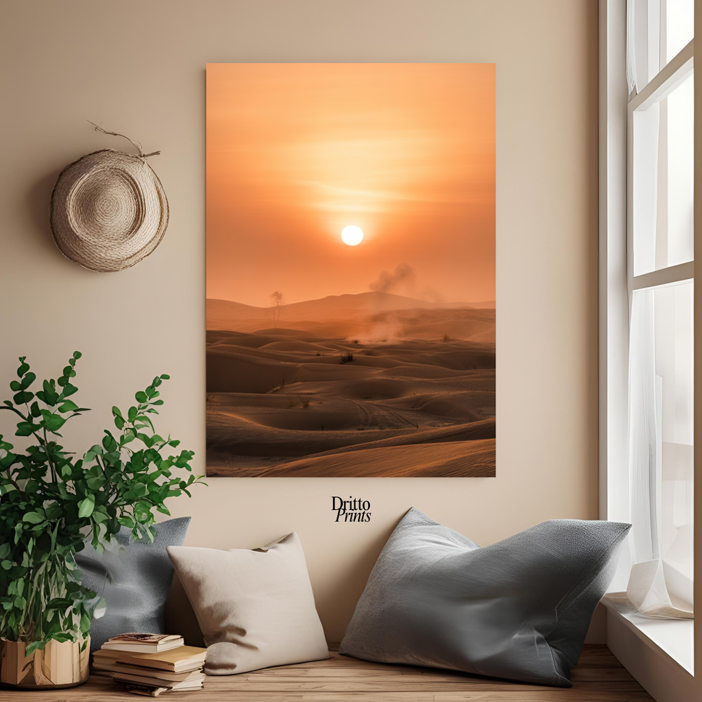 (PD18) Sunburnt Silence - Poster
