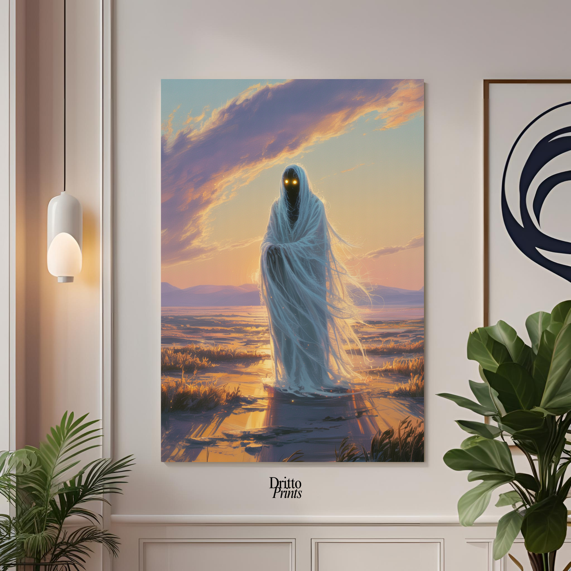 (PD10) Yellow Eyes in the Cosmos - Poster