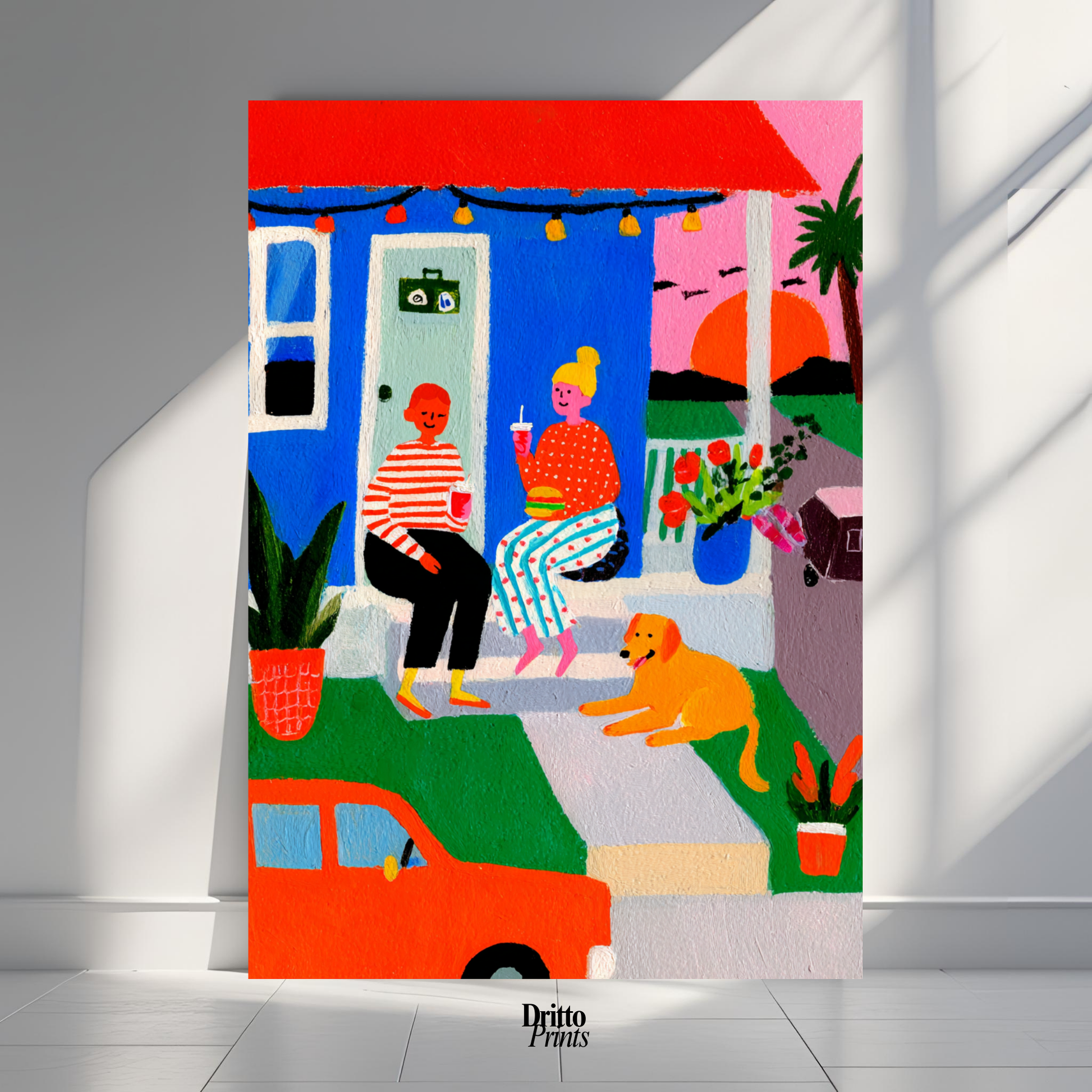 (PD43) Summer Evenings 1984 - Poster