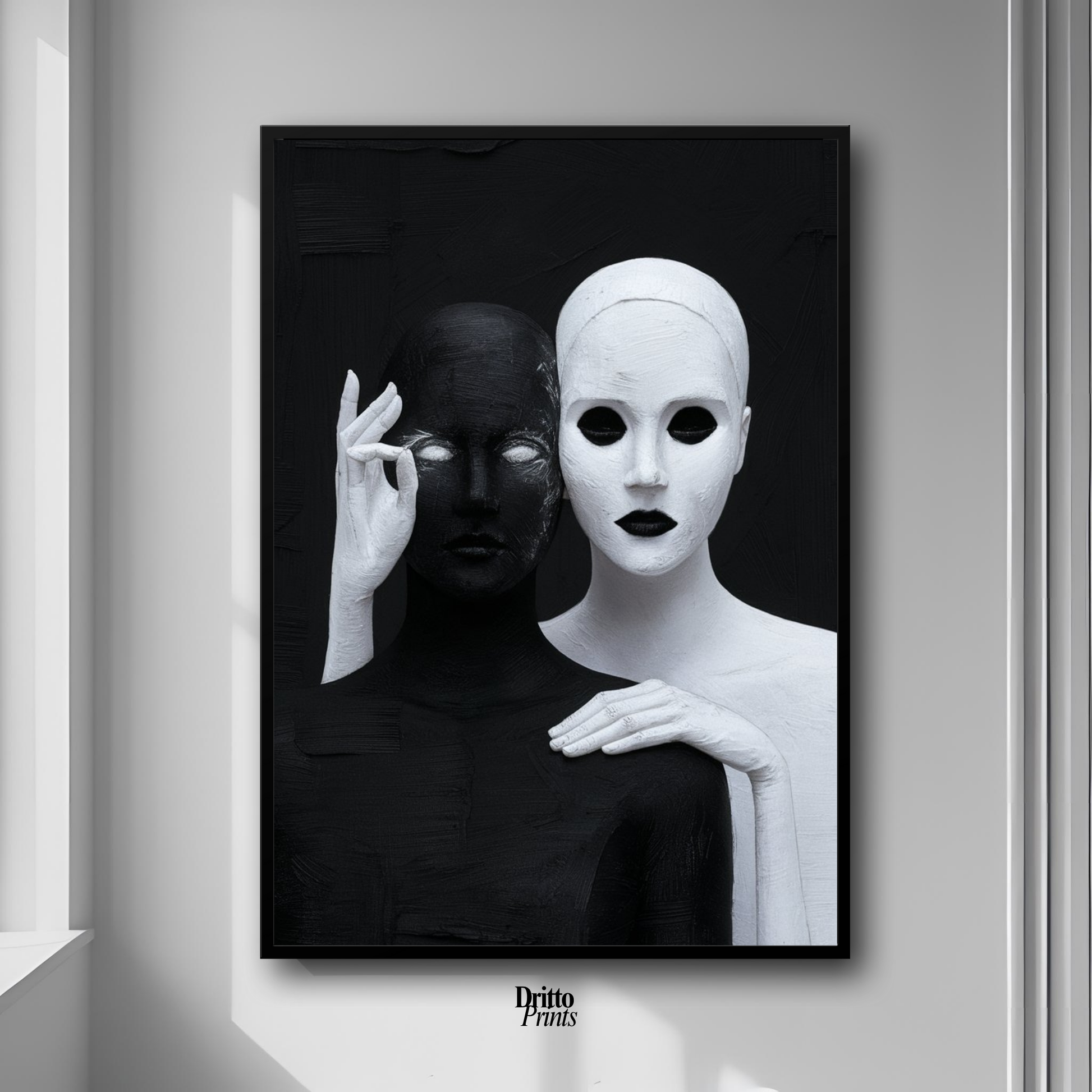 (FD35) The Null Signal - Framed matte paper poster