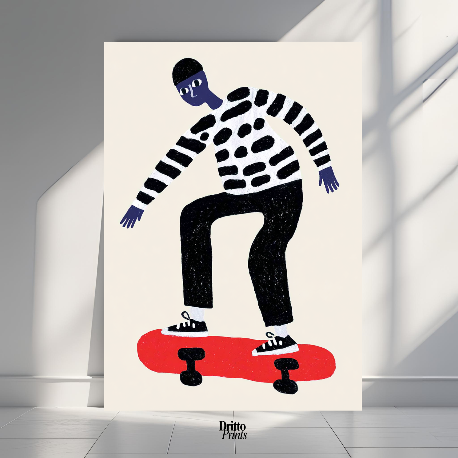 (PD40) Below the Board - Poster