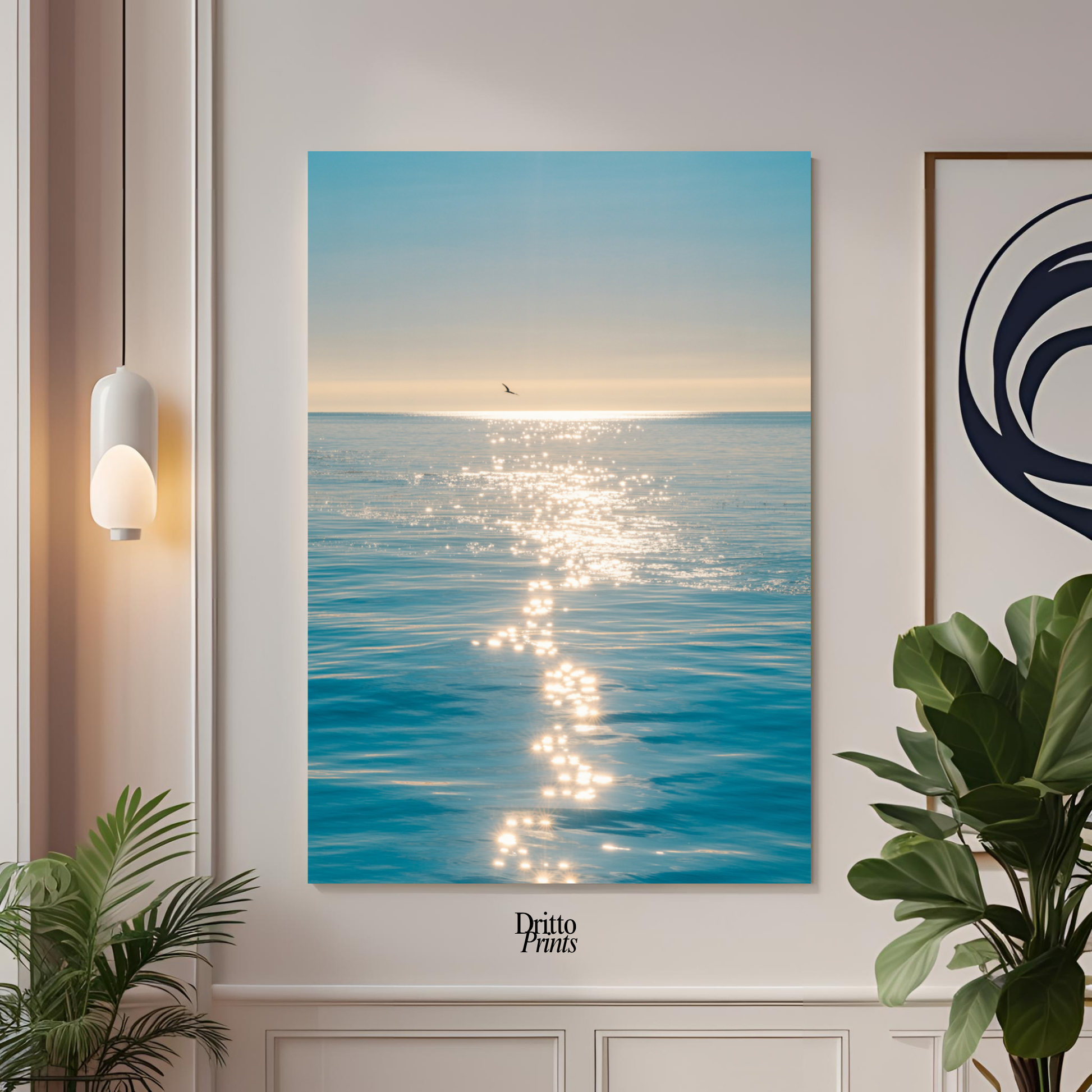 (PD12) A Moment at Sea - Poster