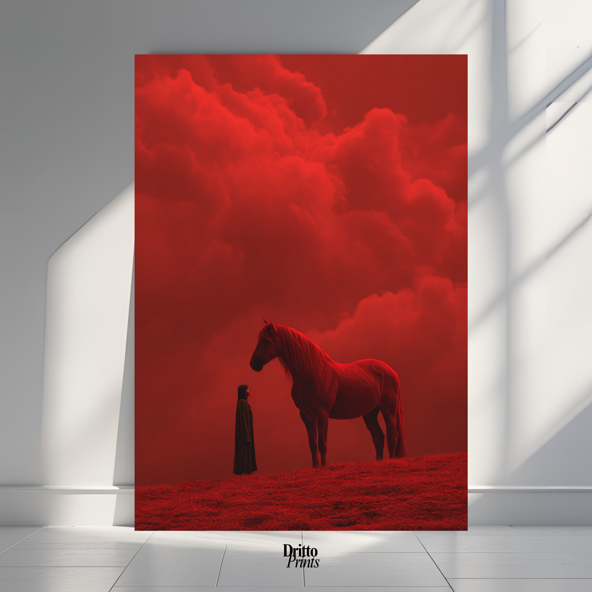 (PD30) Dream Horse & Figures Poster