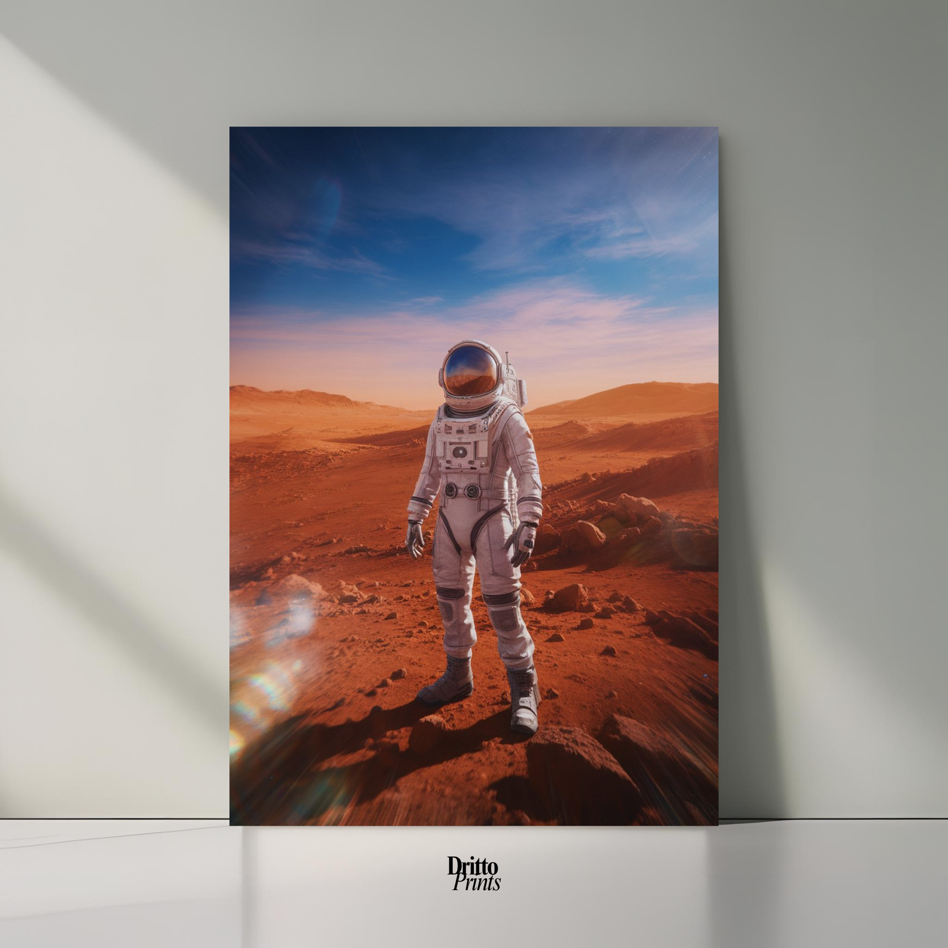 (PD22) Among Crimson Worlds - Poster