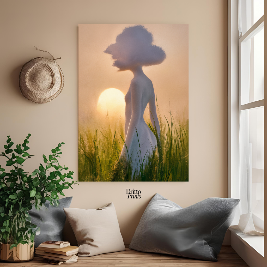 (PD9) Stillness in Bloom - Poster