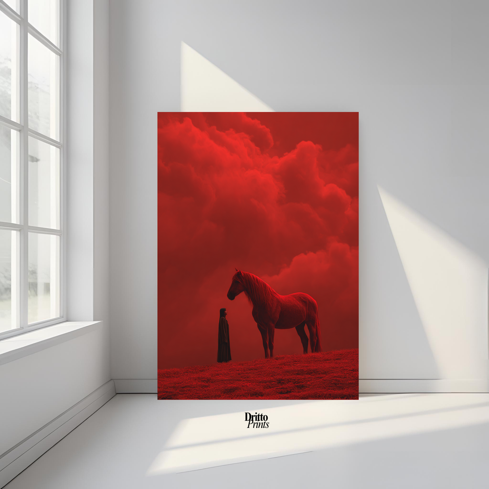 (PD30) Dream Horse & Figures Poster