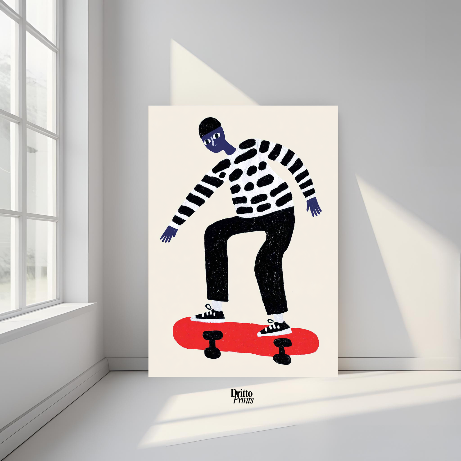 (PD40) Below the Board - Poster