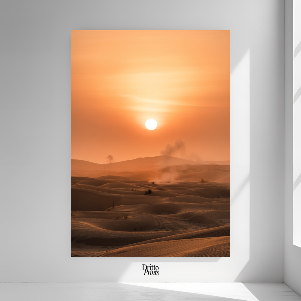 (PD18) Sunburnt Silence - Poster