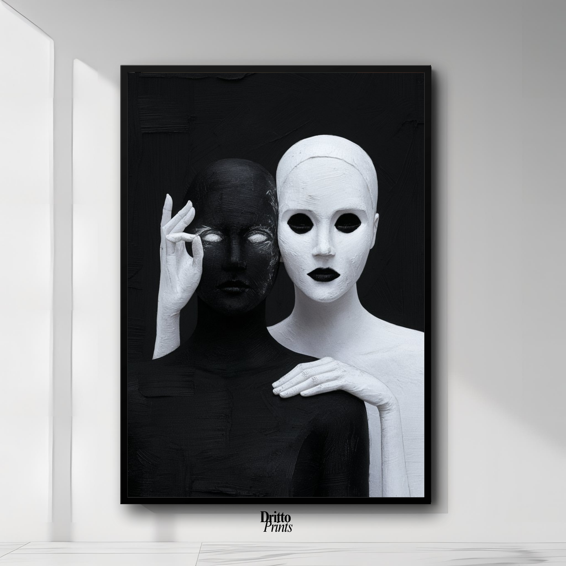 (FD35) The Null Signal - Framed matte paper poster