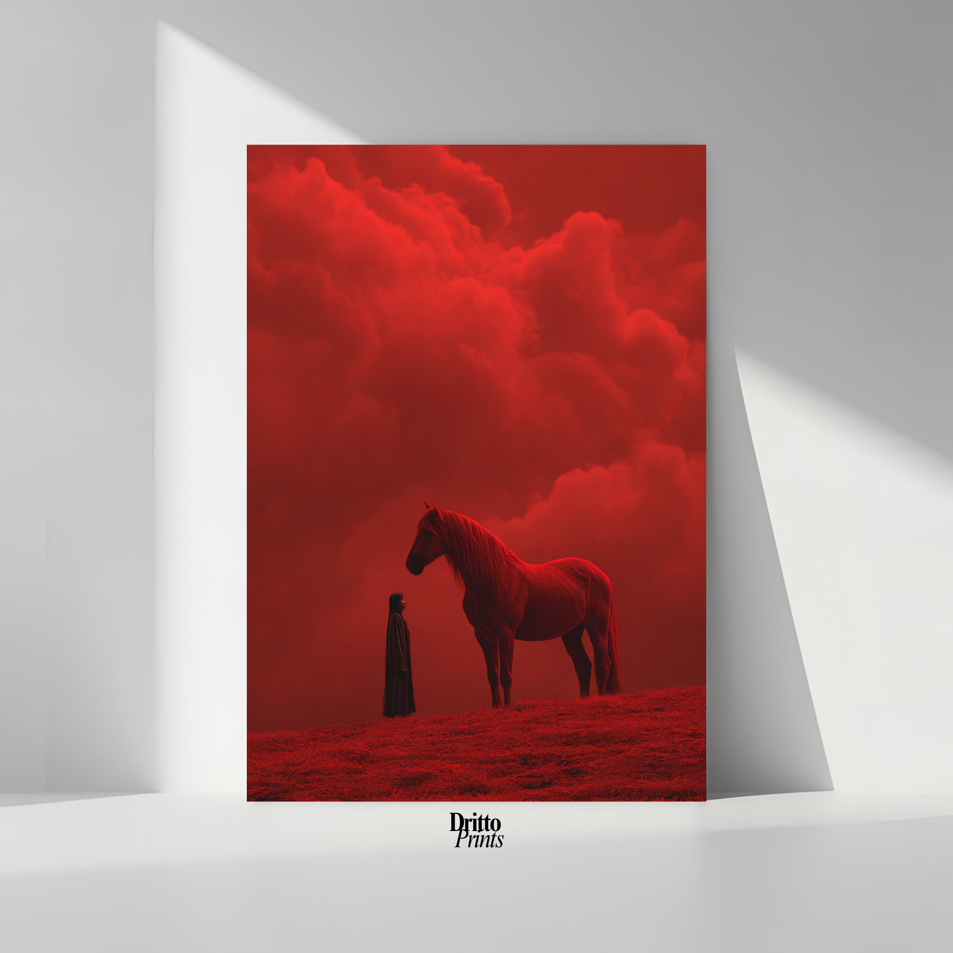 (PD30) Dream Horse & Figures Poster