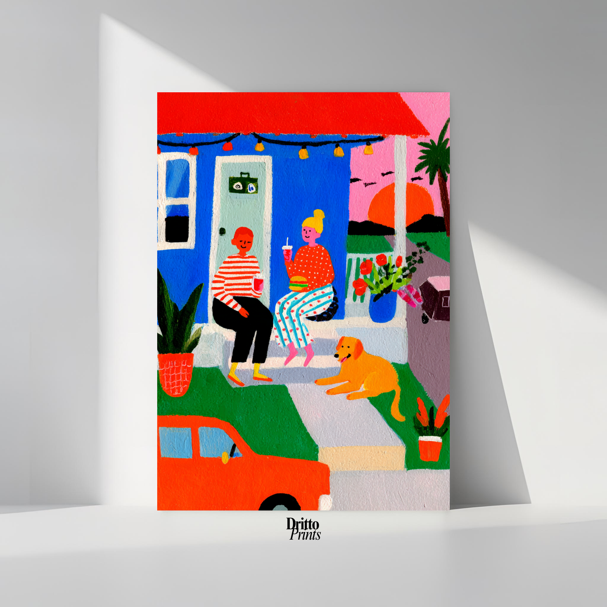 (PD43) Summer Evenings 1984 - Poster