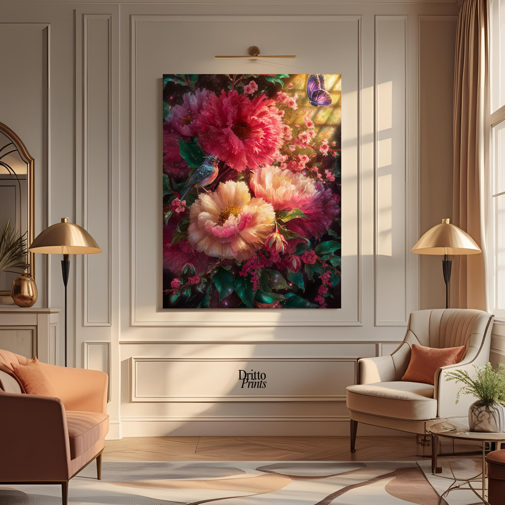 (CD6) Bouquet of Light - Canvas