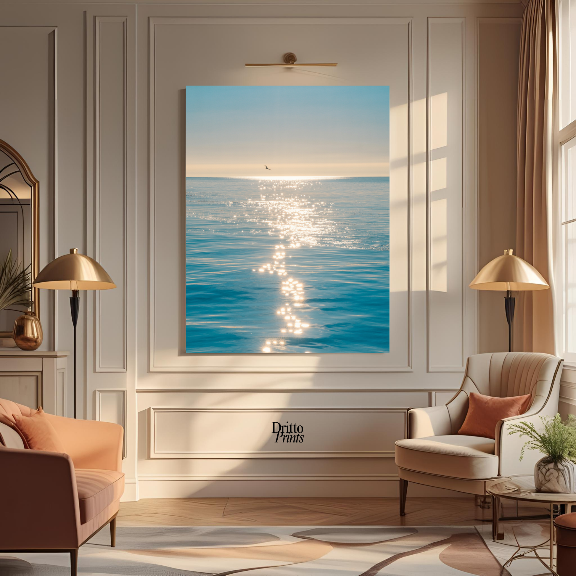 (PD12) A Moment at Sea - Poster