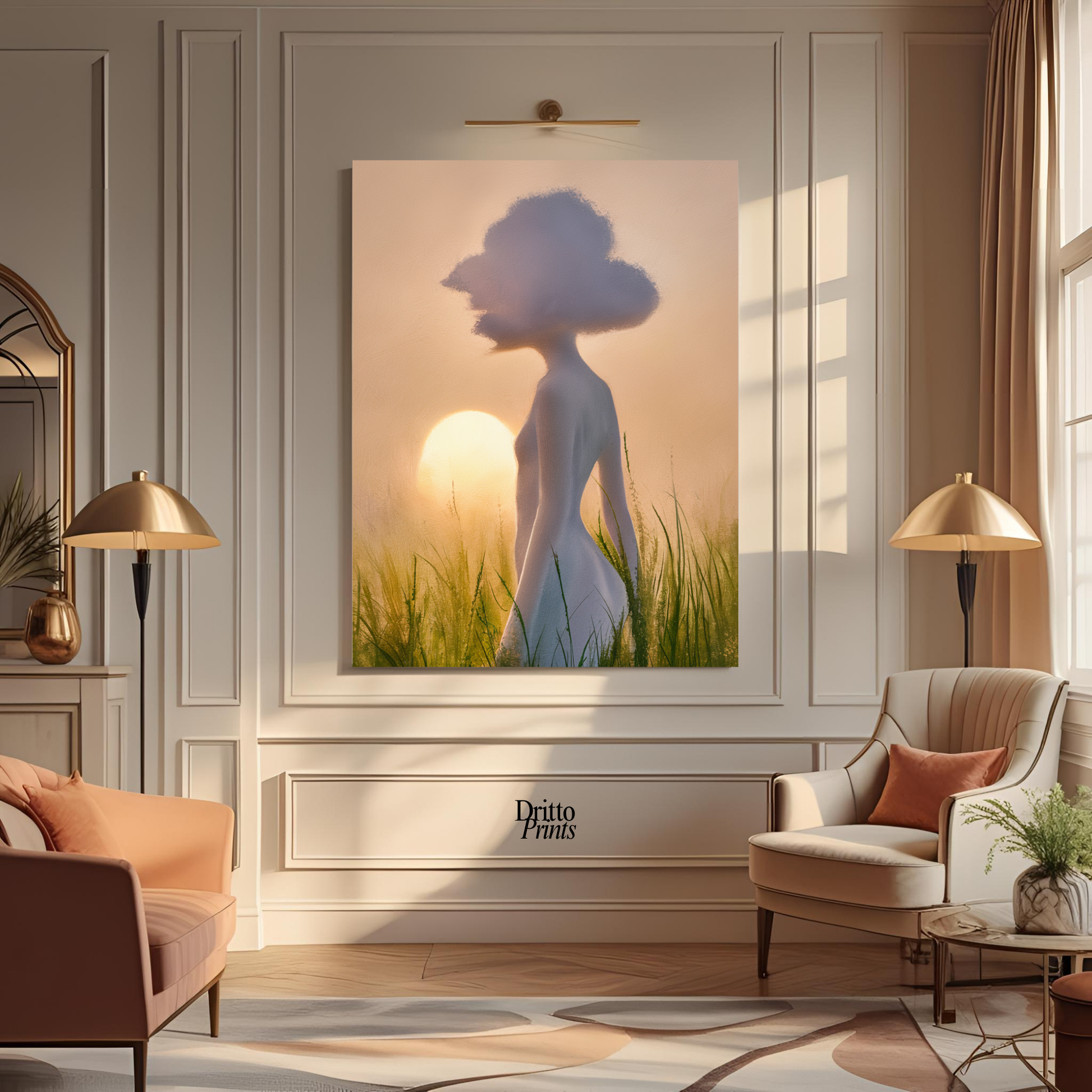(PD9) Stillness in Bloom - Poster