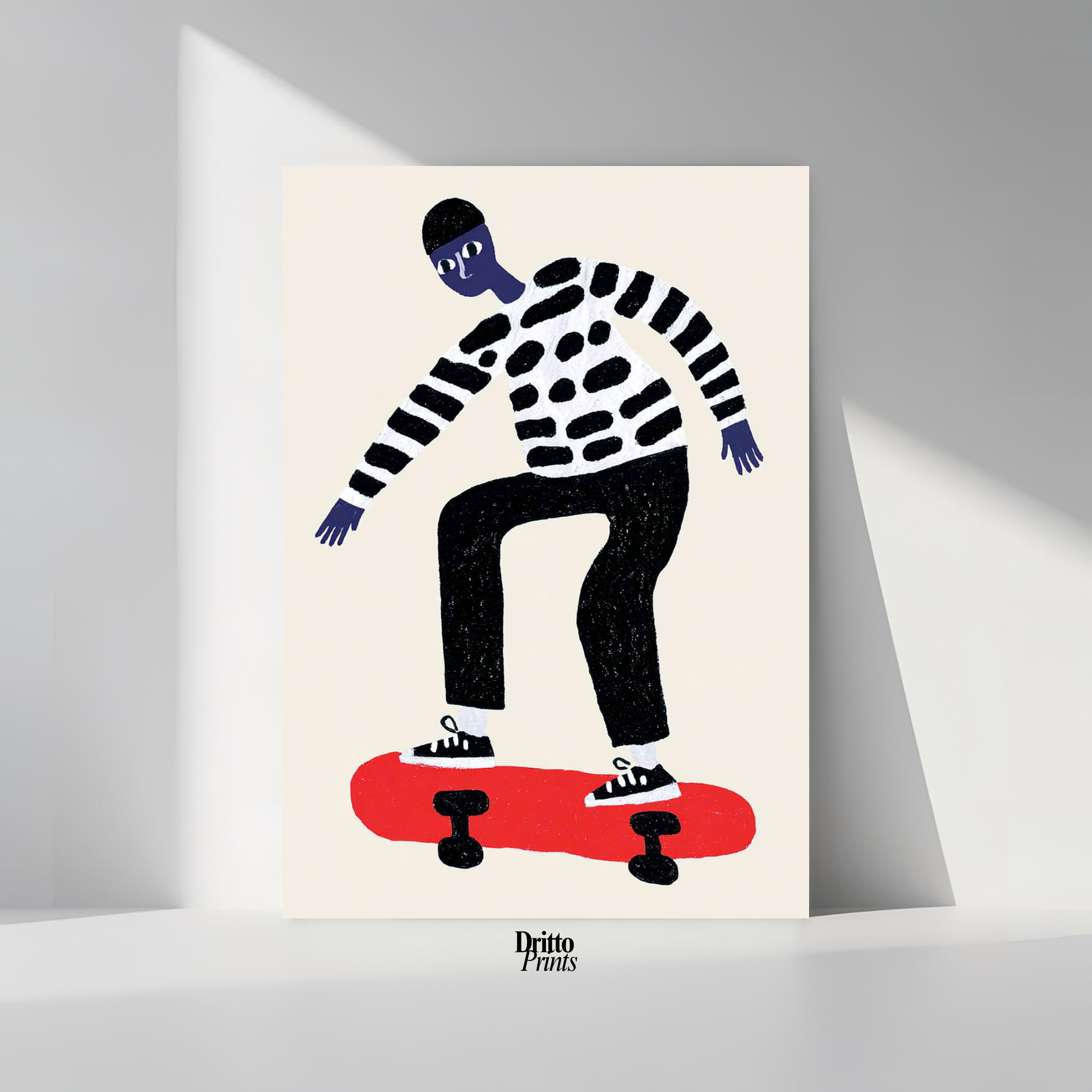 (PD40) Below the Board - Poster