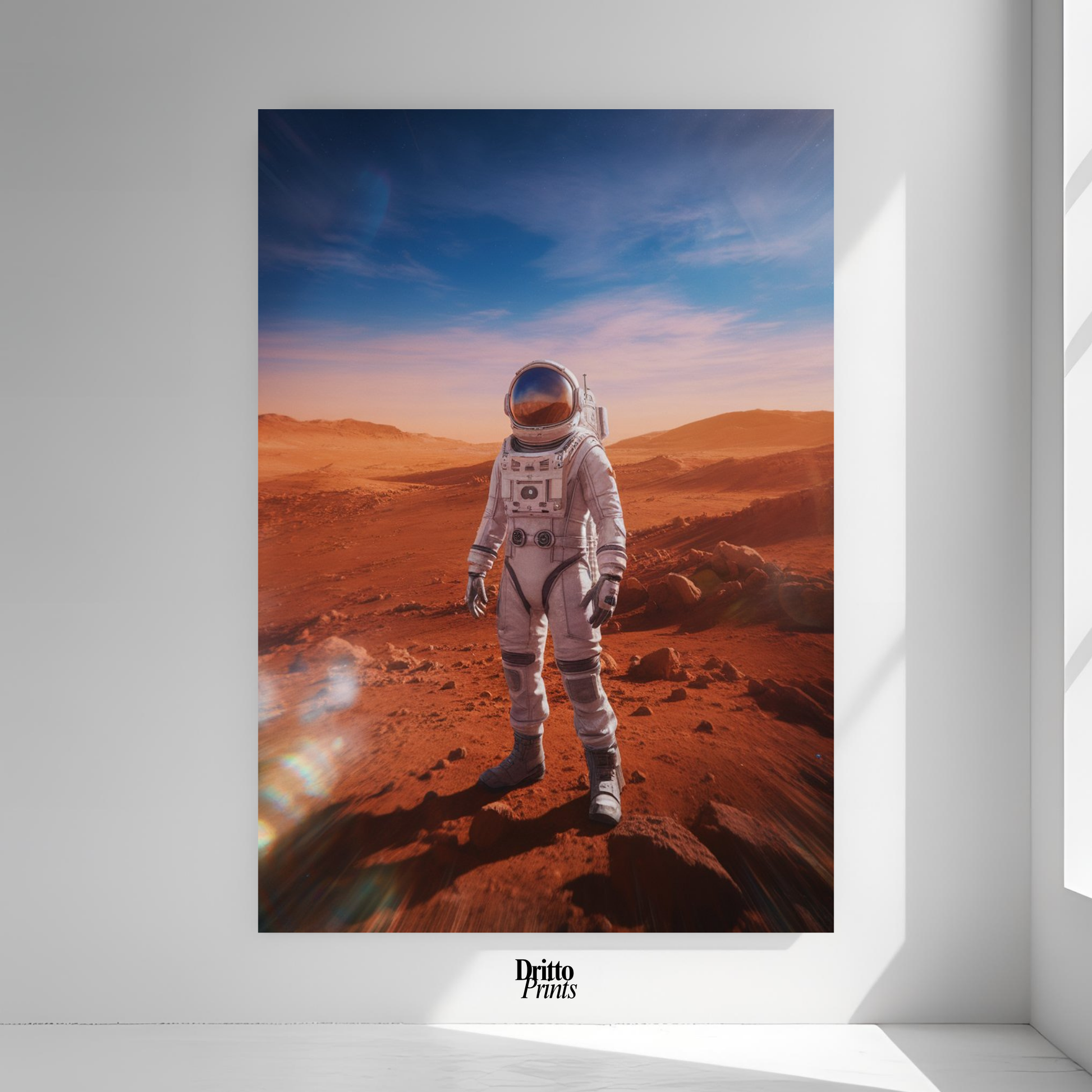 (PD22) Among Crimson Worlds - Poster