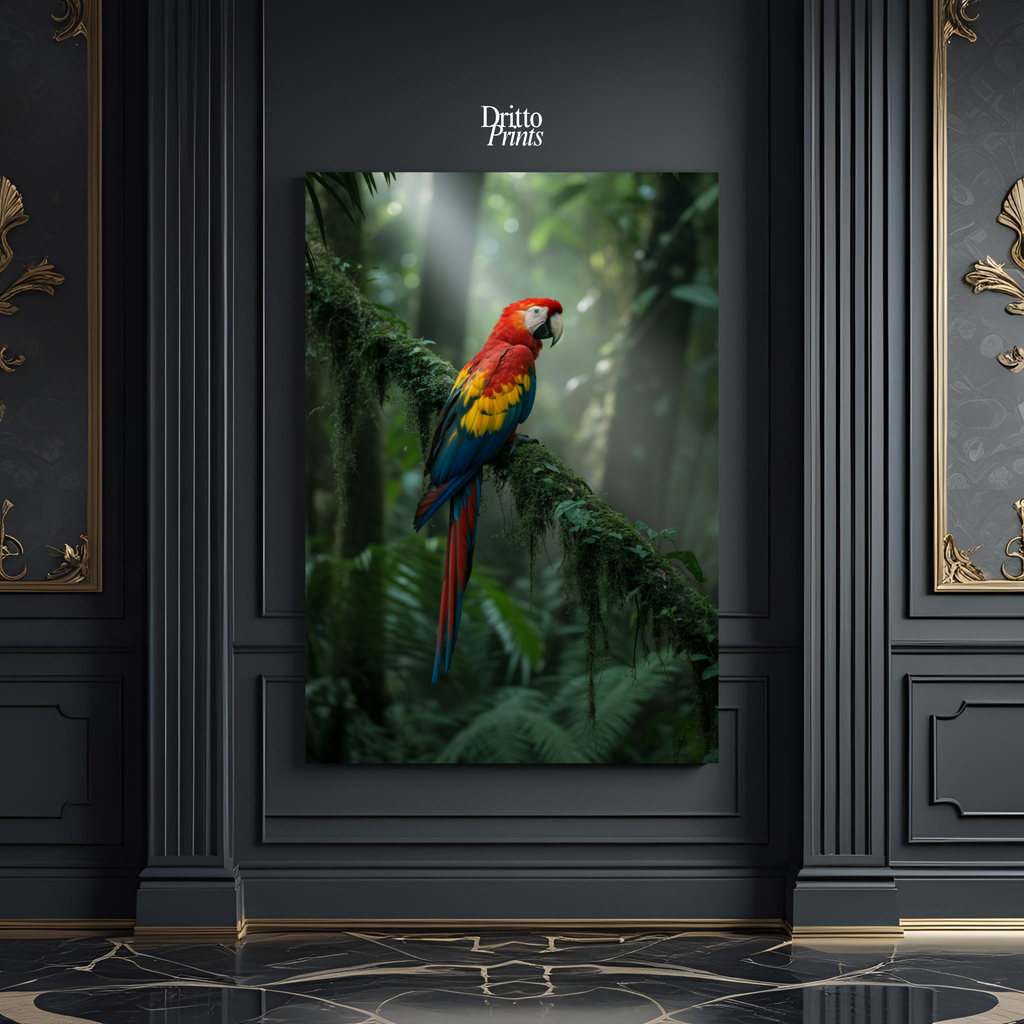 (CF1) Heart of the Rainforest - Framed canvas