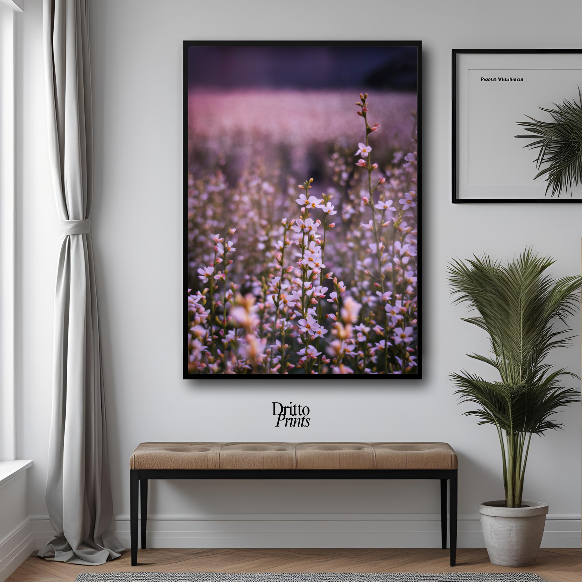 (FD23) Bloom Before the Fade - Framed matte paper poster