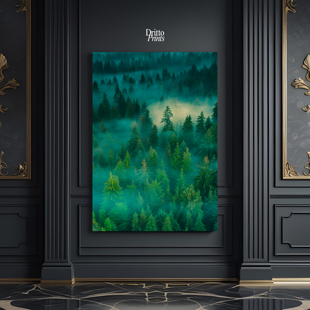 (CD4) Into the Morning Mist - Canvas
