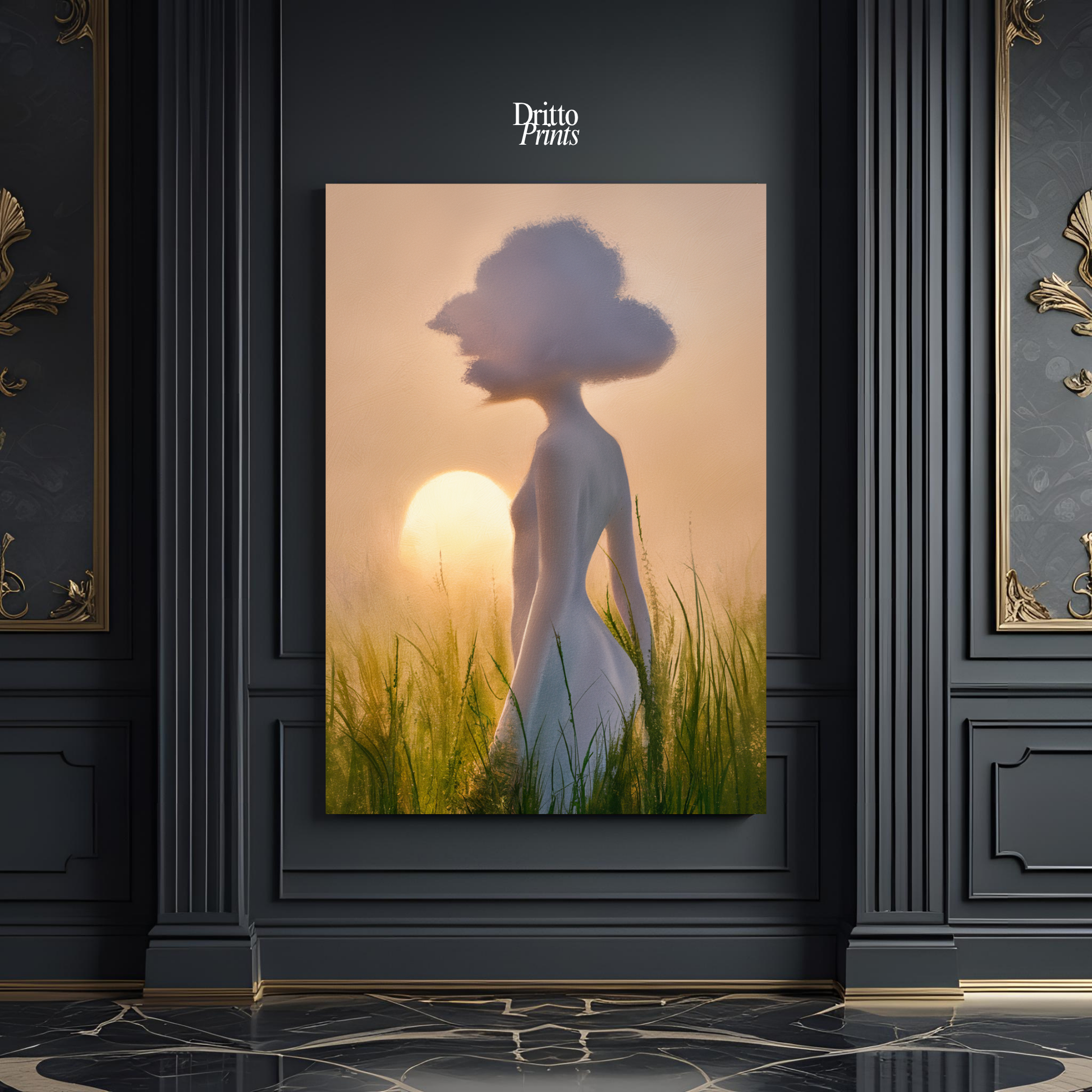 (PD9) Stillness in Bloom - Poster