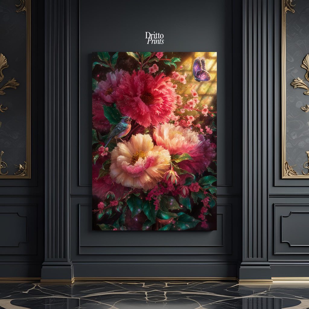 (CD6) Bouquet of Light - Canvas