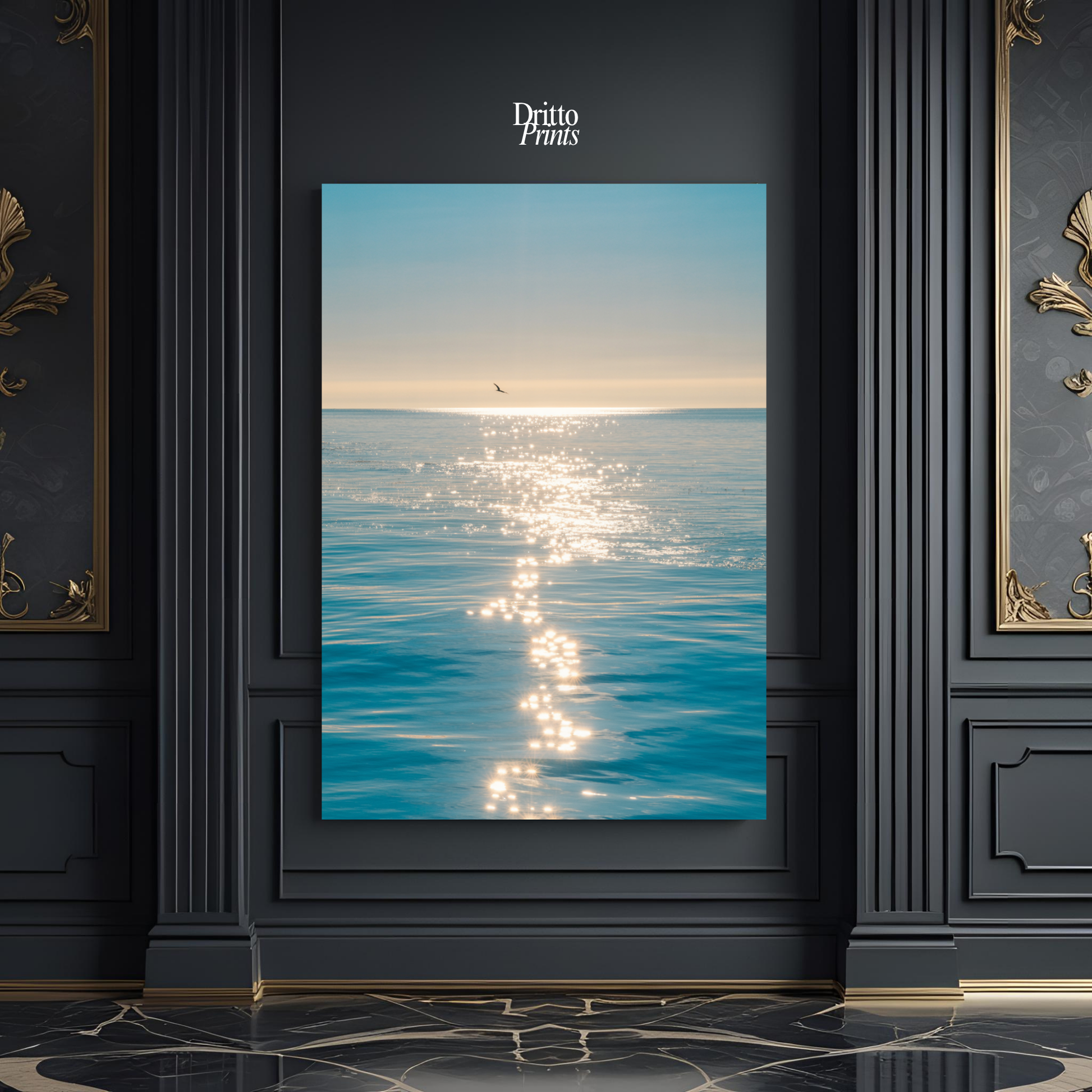 (PD12) A Moment at Sea - Poster