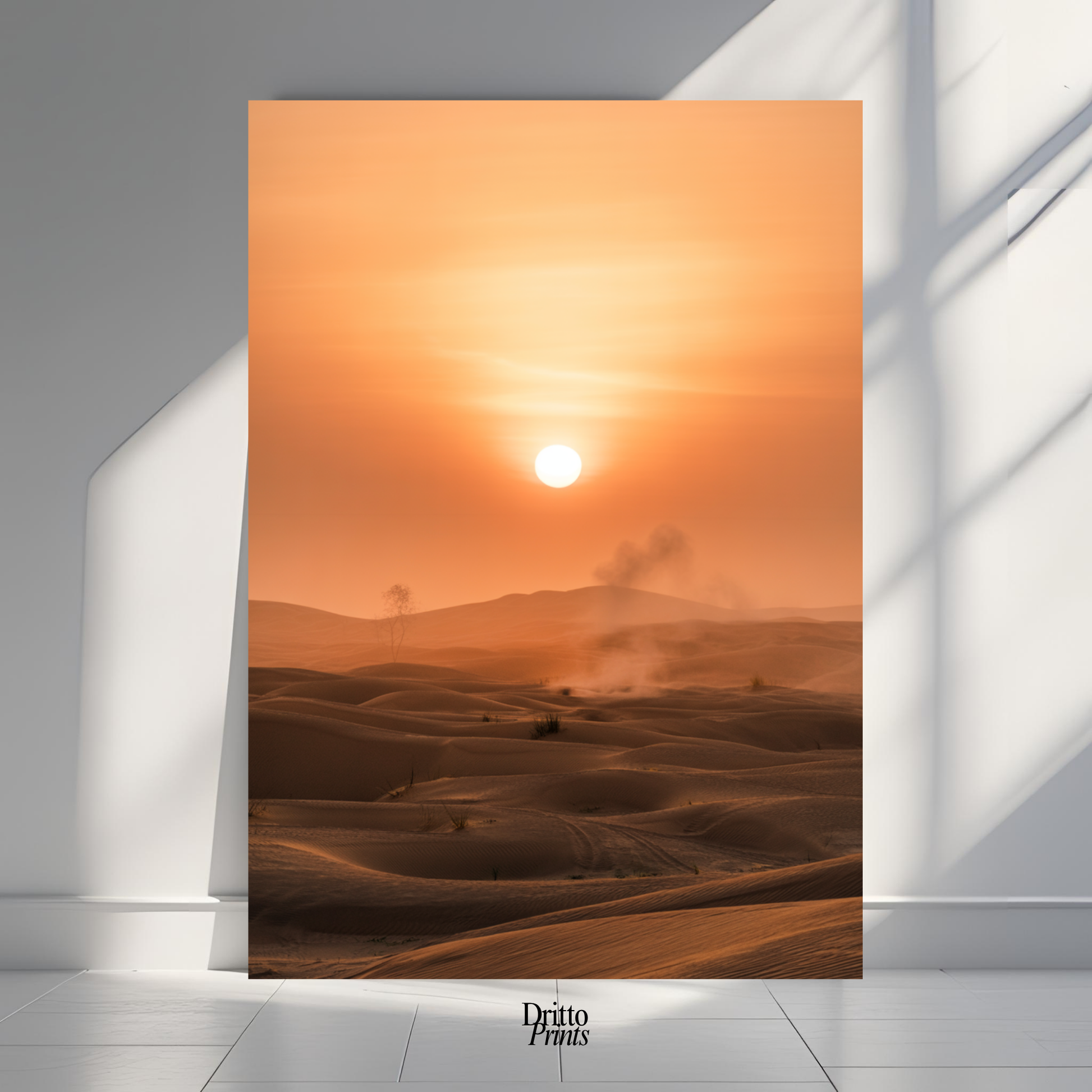 (PD18) Sunburnt Silence - Poster
