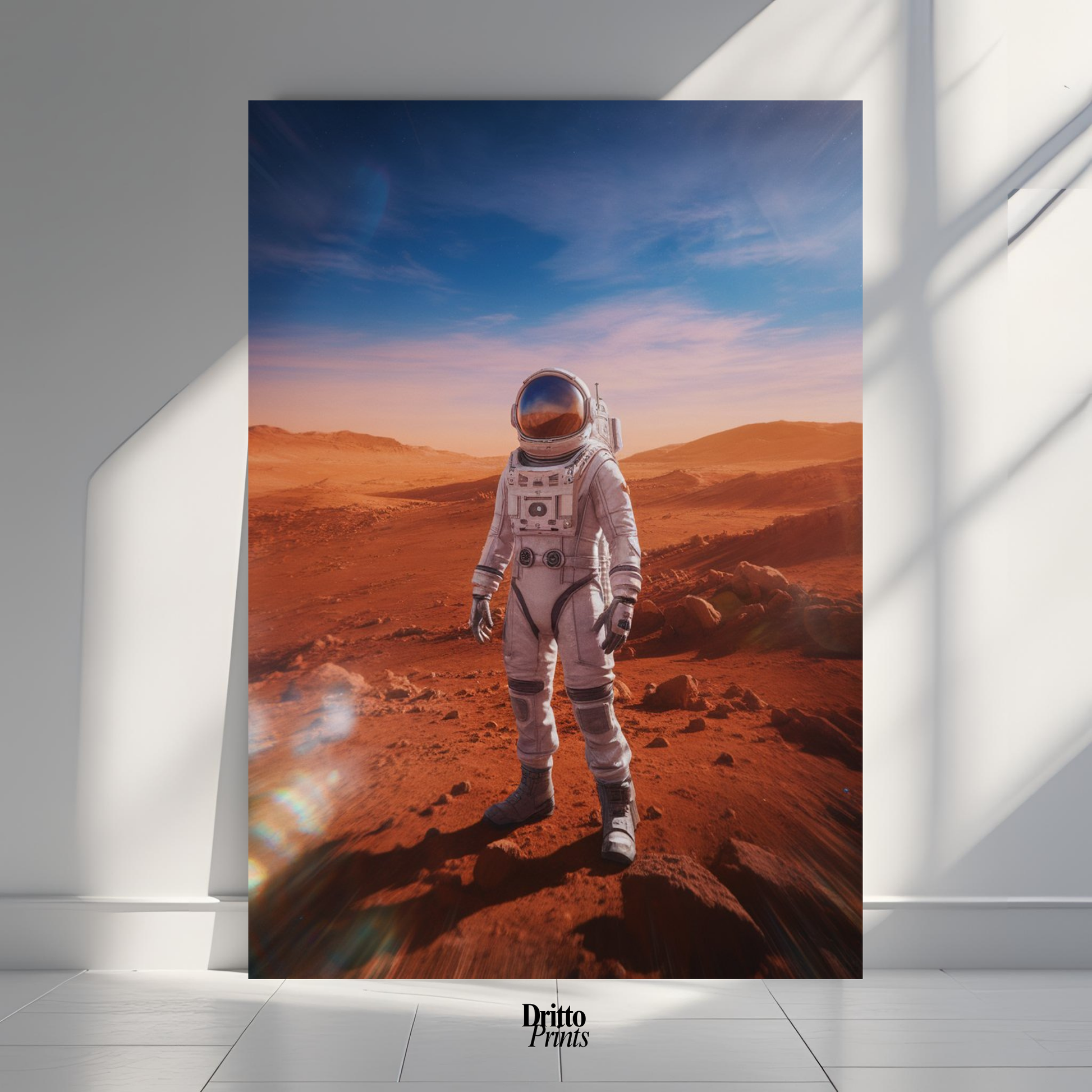 (PD22) Among Crimson Worlds - Poster
