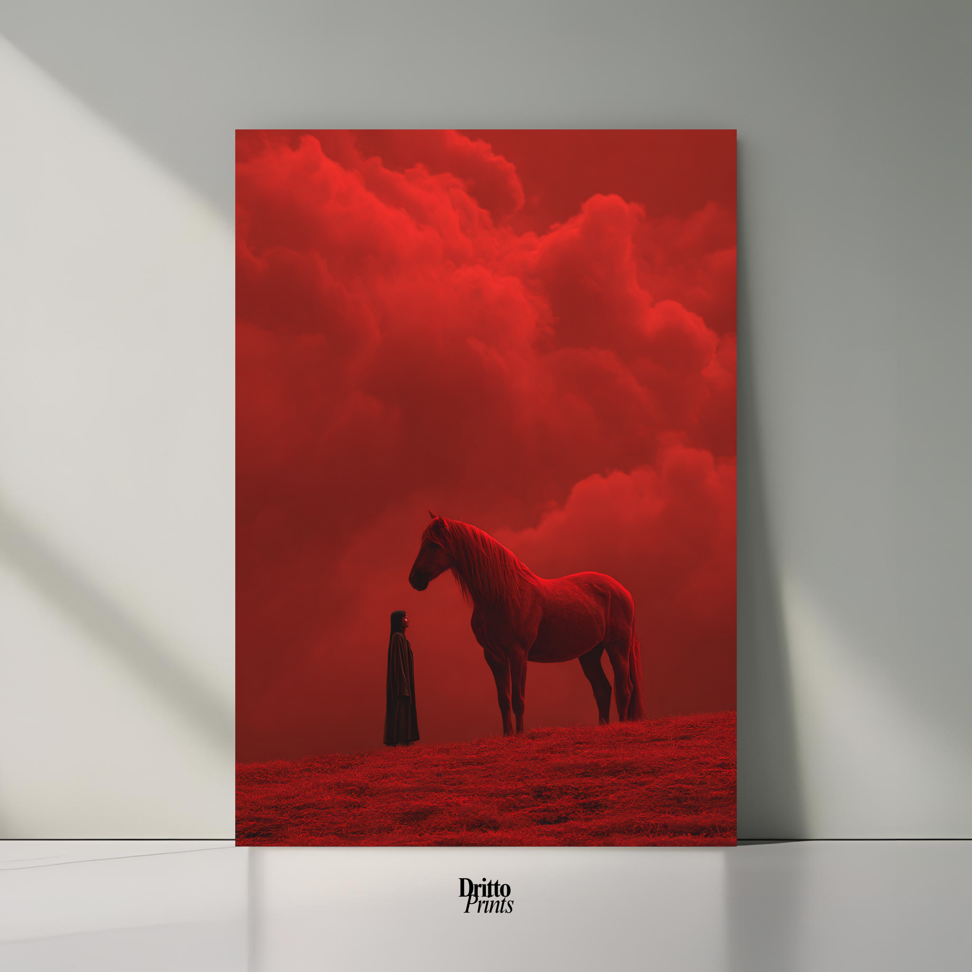 (PD30) Dream Horse & Figures Poster