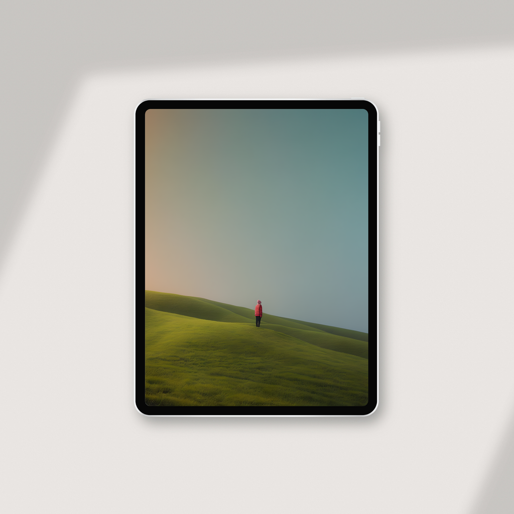 (FD2) - Alone with the Sky - Framed matte paper poster
