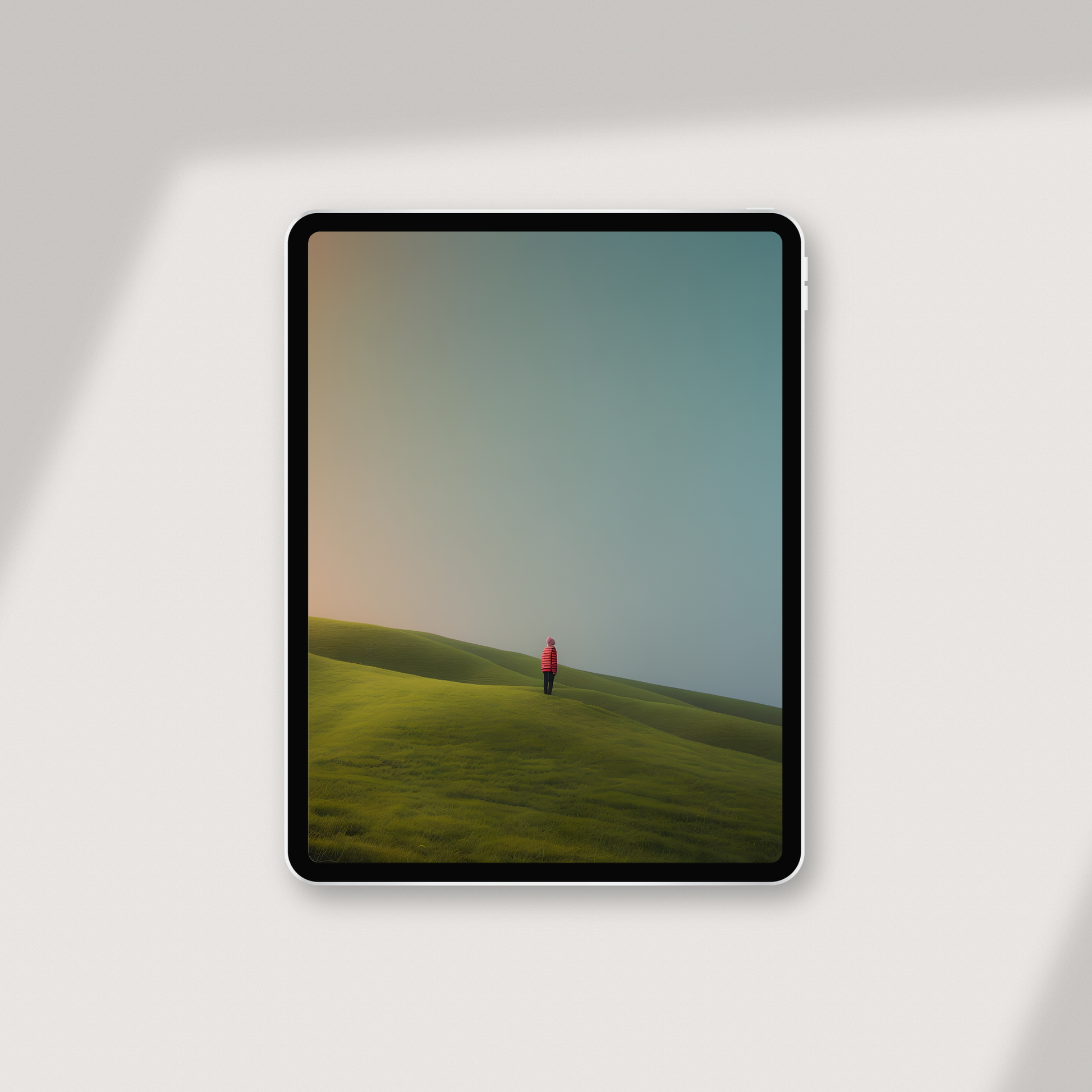 (FD2) - Alone with the Sky - Framed matte paper poster