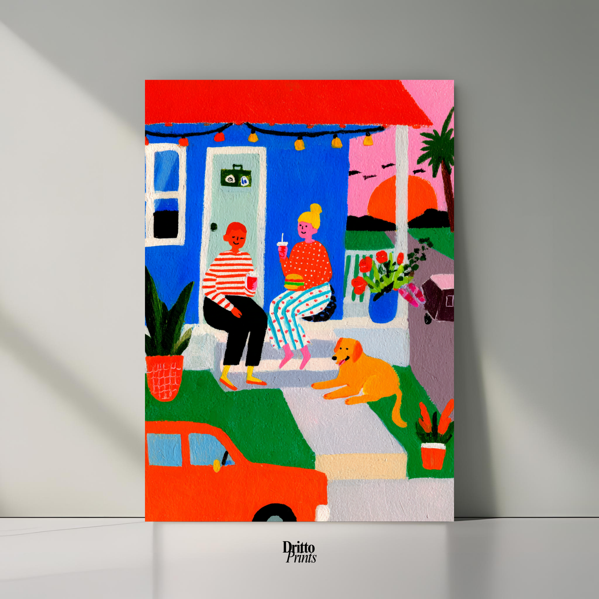 (PD43) Summer Evenings 1984 - Poster