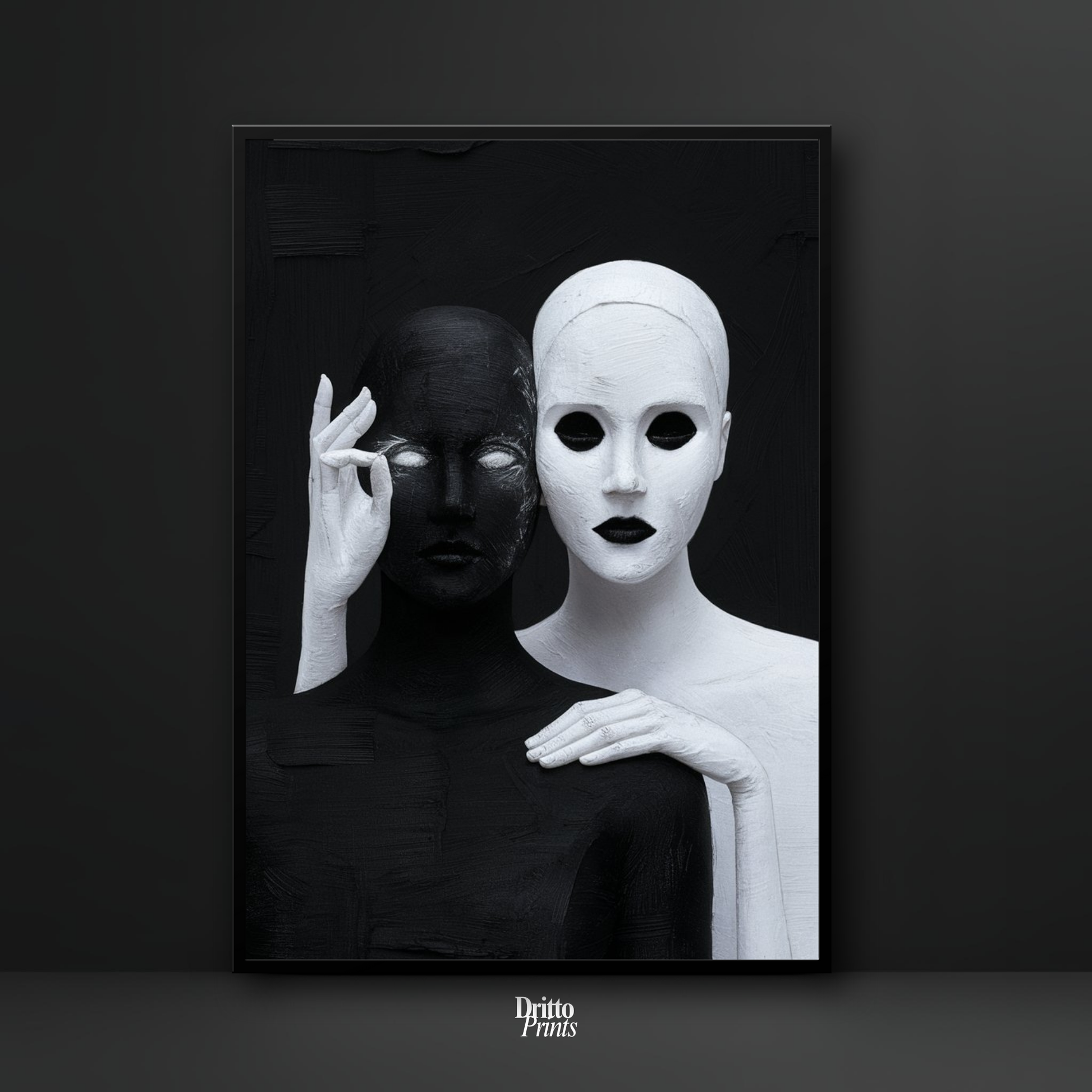 (FD35) The Null Signal - Framed matte paper poster