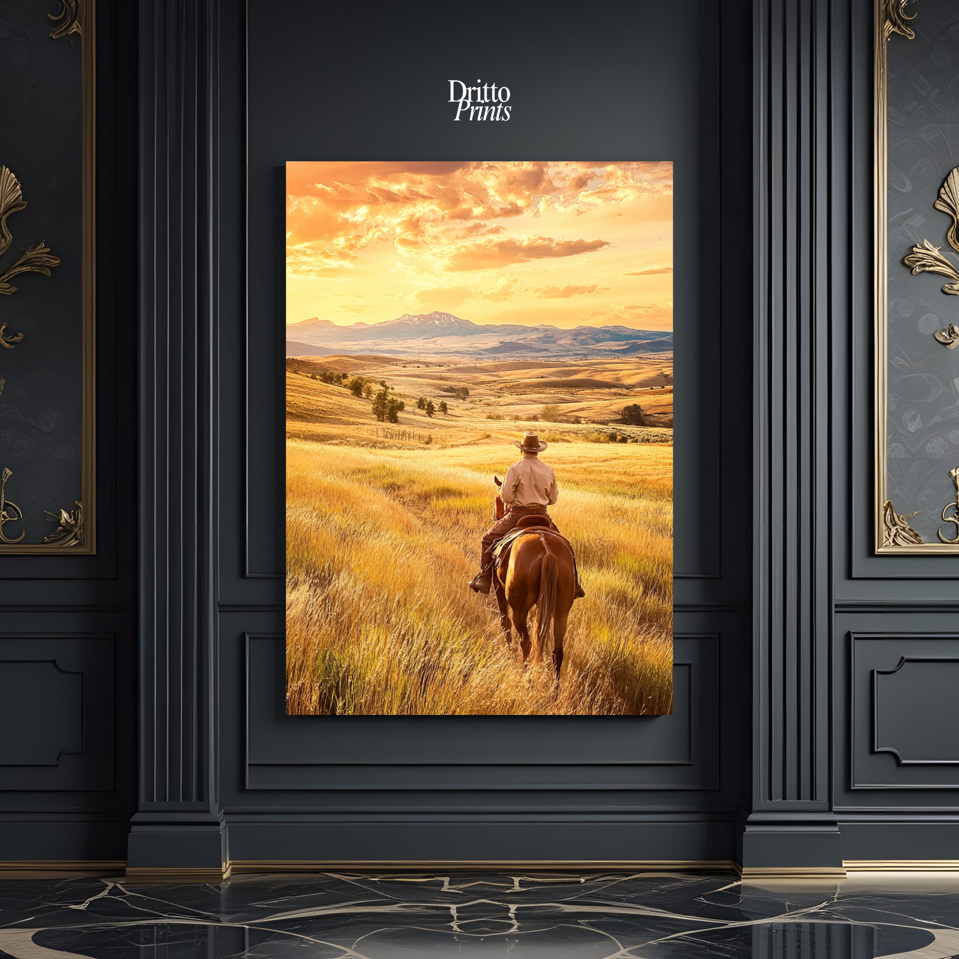 (PD3) The Cowboy Horizon - Poster