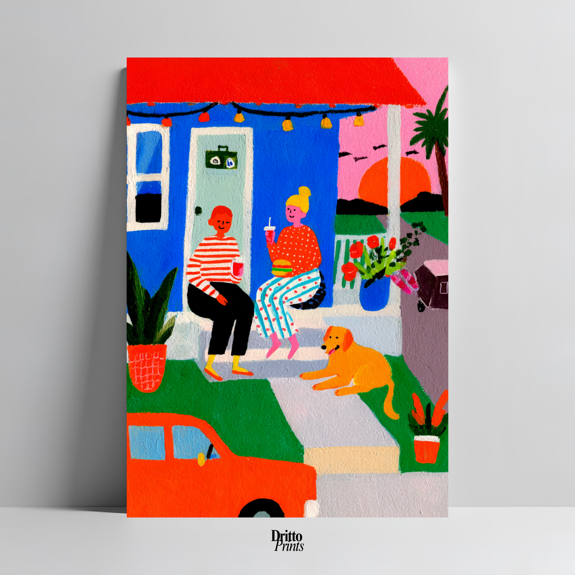 (PD43) Summer Evenings 1984 - Poster