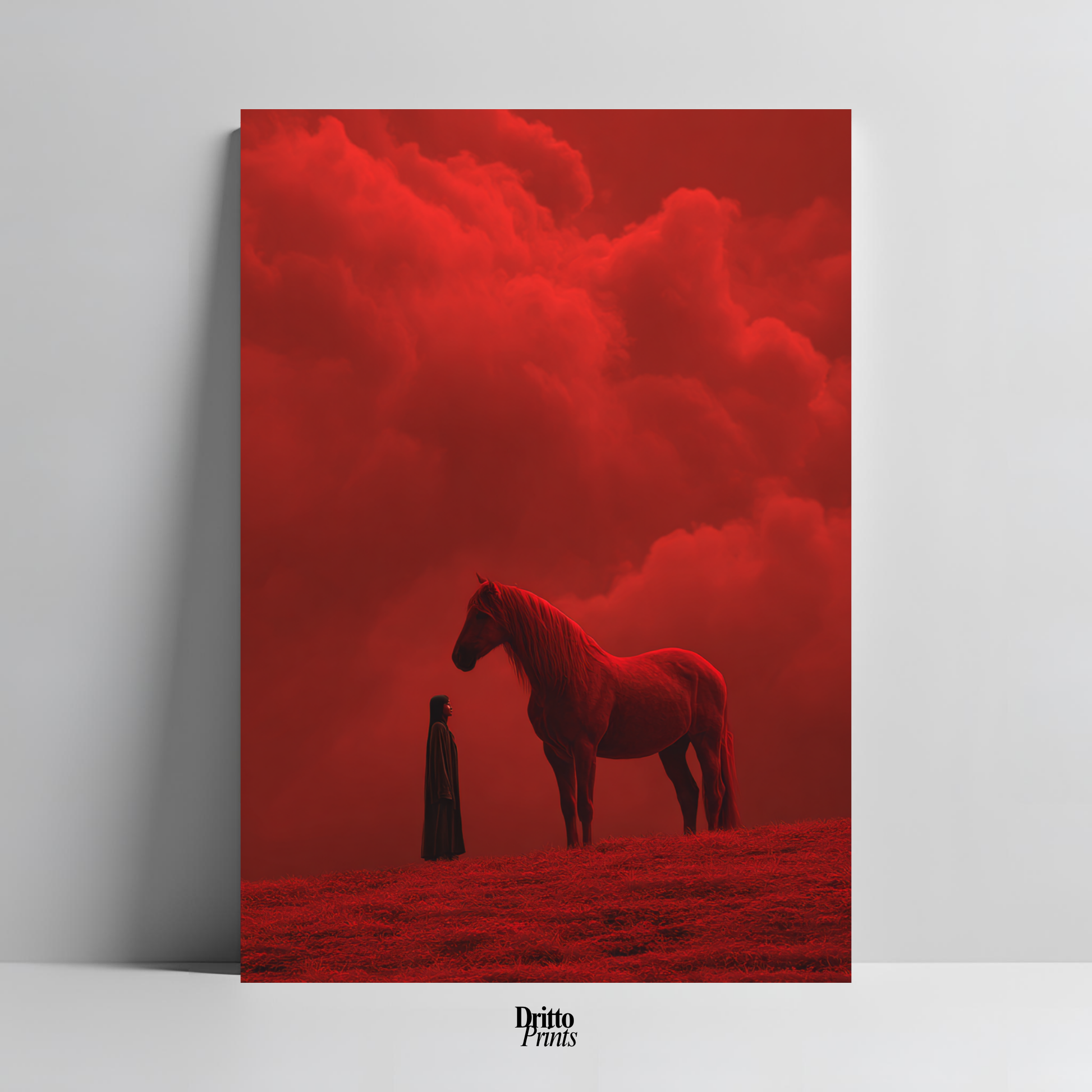 (PD30) Dream Horse & Figures Poster