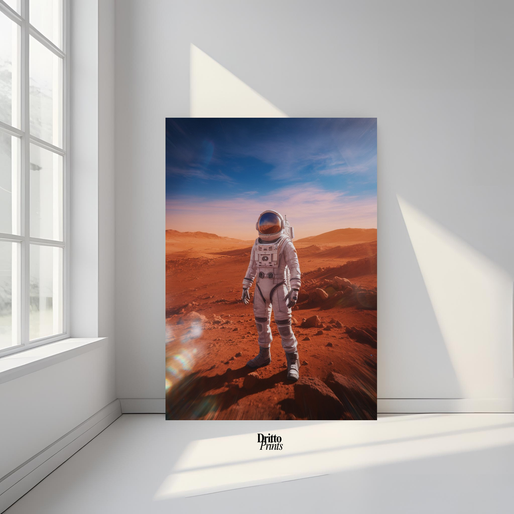 (PD22) Among Crimson Worlds - Poster