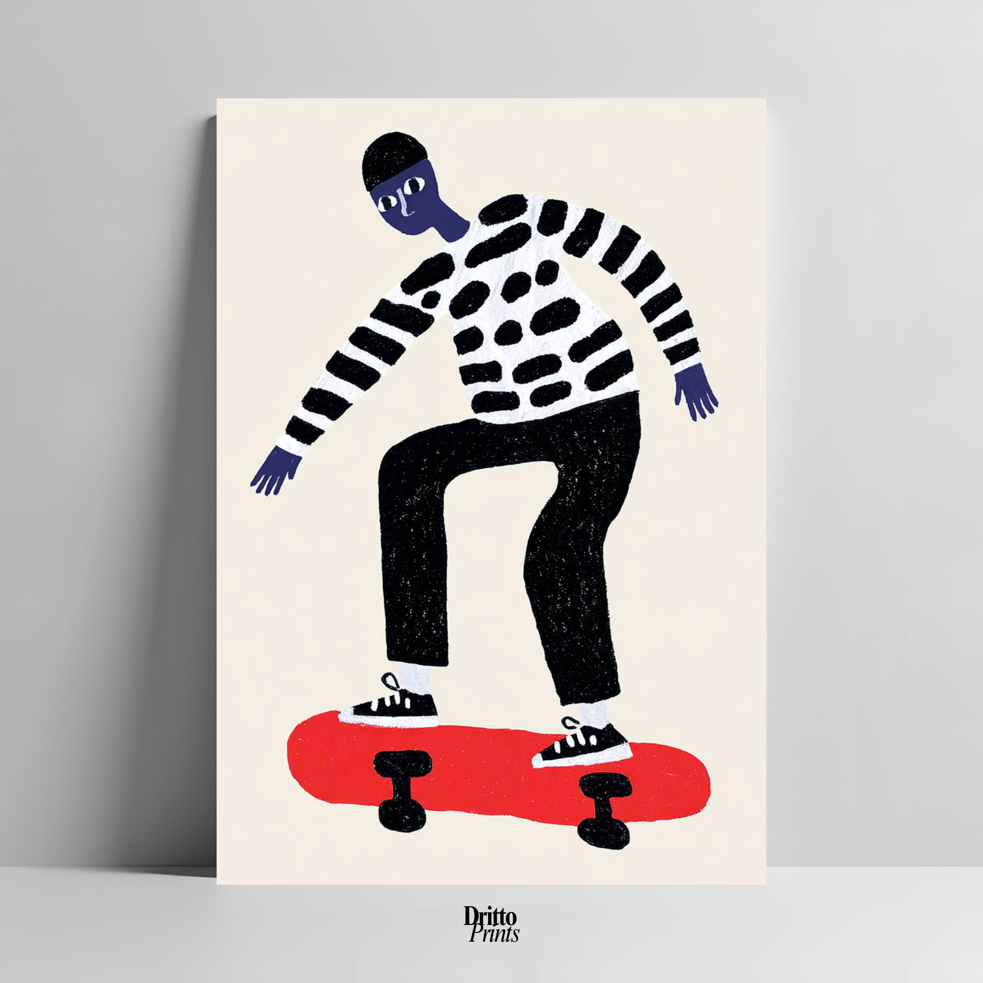 (PD40) Below the Board - Poster