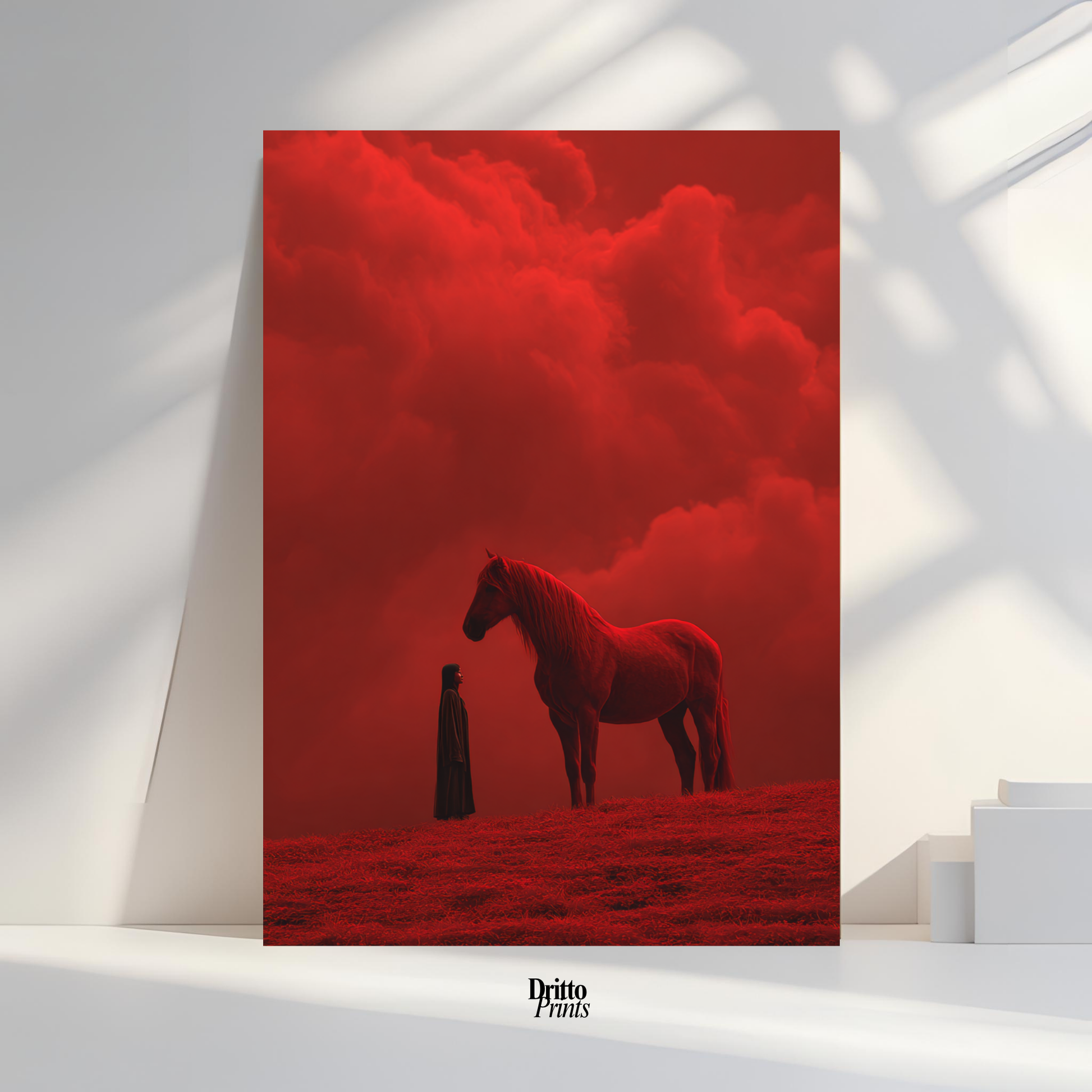 (PD30) Dream Horse & Figures Poster