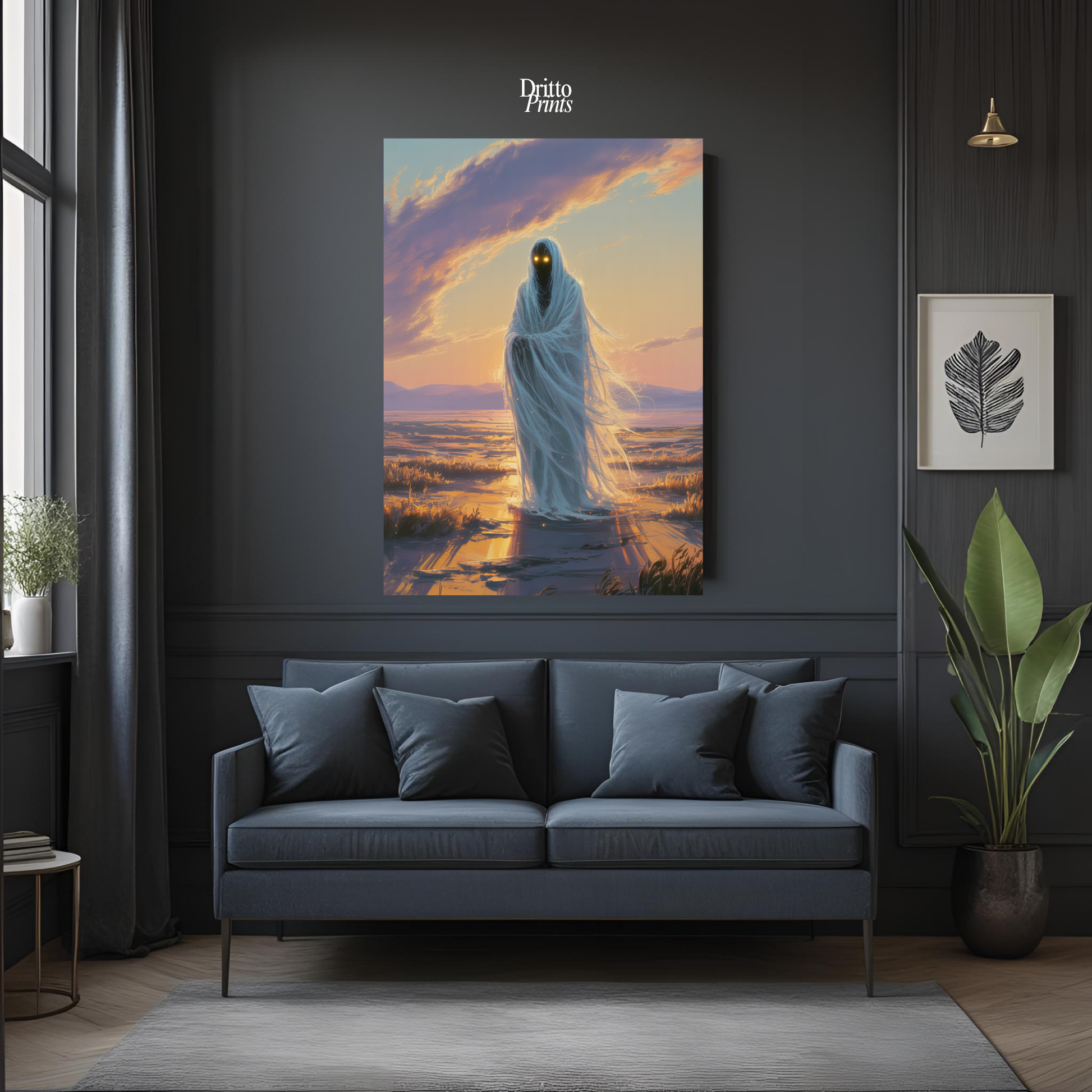 (PD10) Yellow Eyes in the Cosmos - Poster
