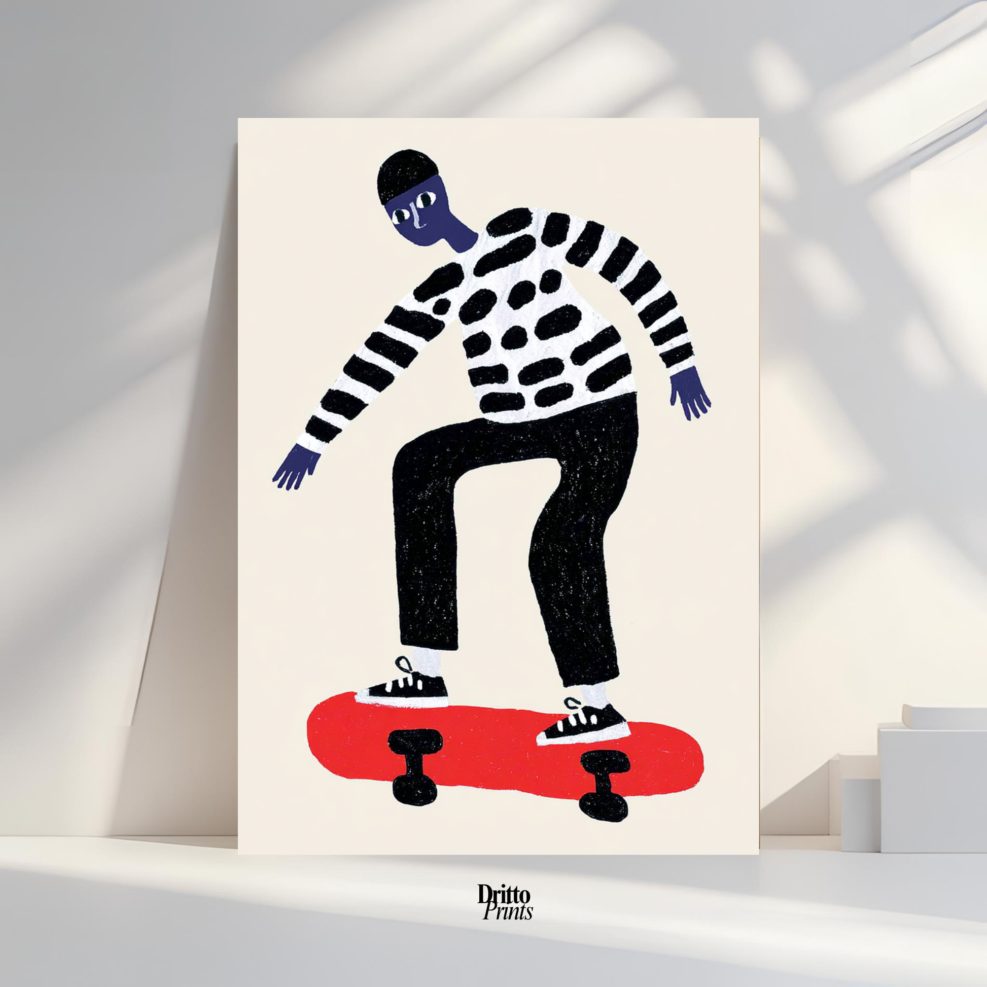 (PD40) Below the Board - Poster