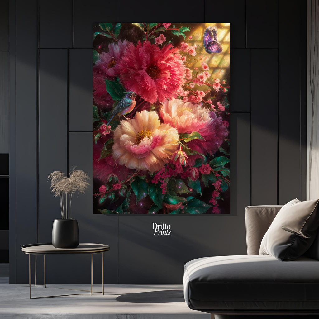 (CD6) Bouquet of Light - Canvas