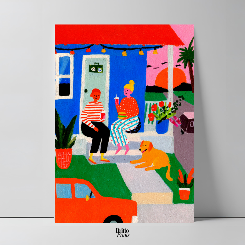 (PD43) Summer Evenings 1984 - Poster