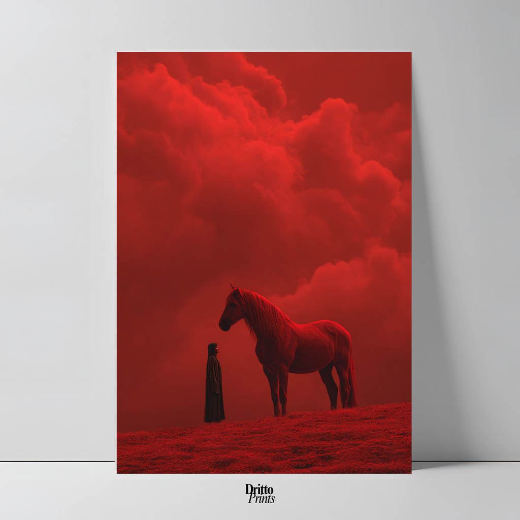 (PD30) Dream Horse & Figures Poster