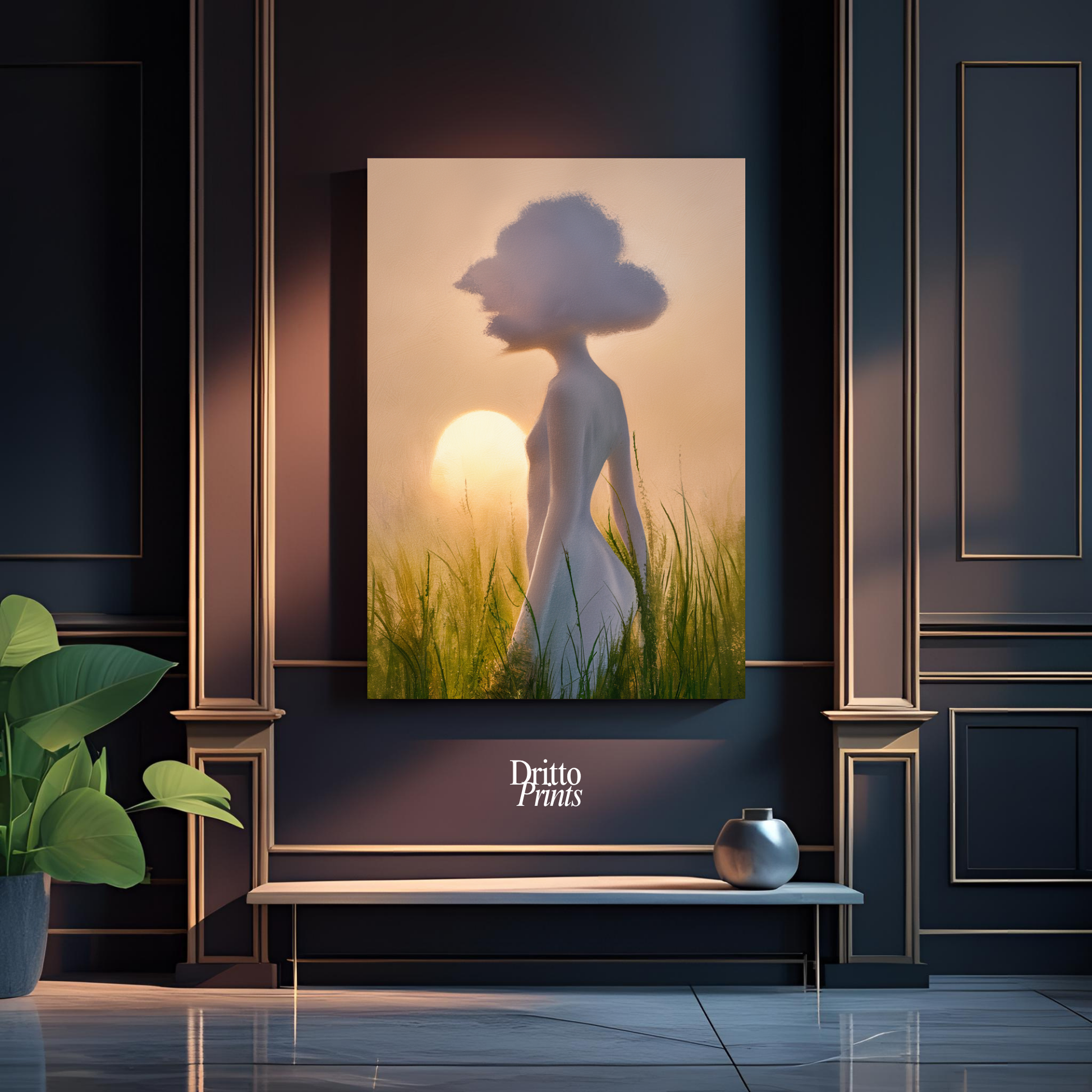 (PD9) Stillness in Bloom - Poster