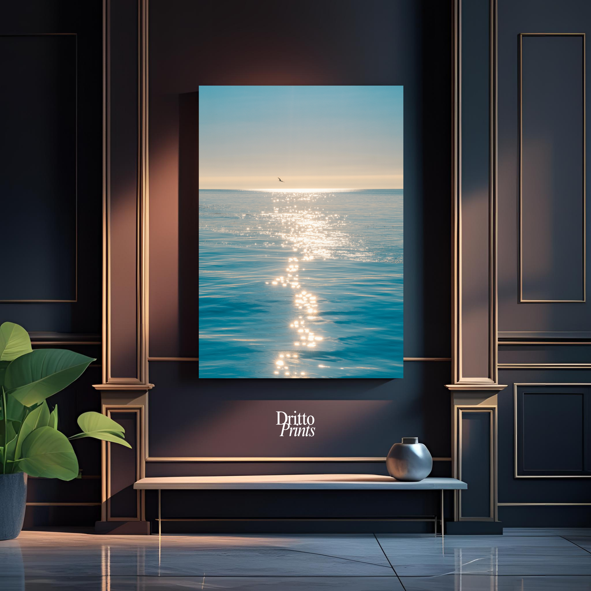(PD12) A Moment at Sea - Poster
