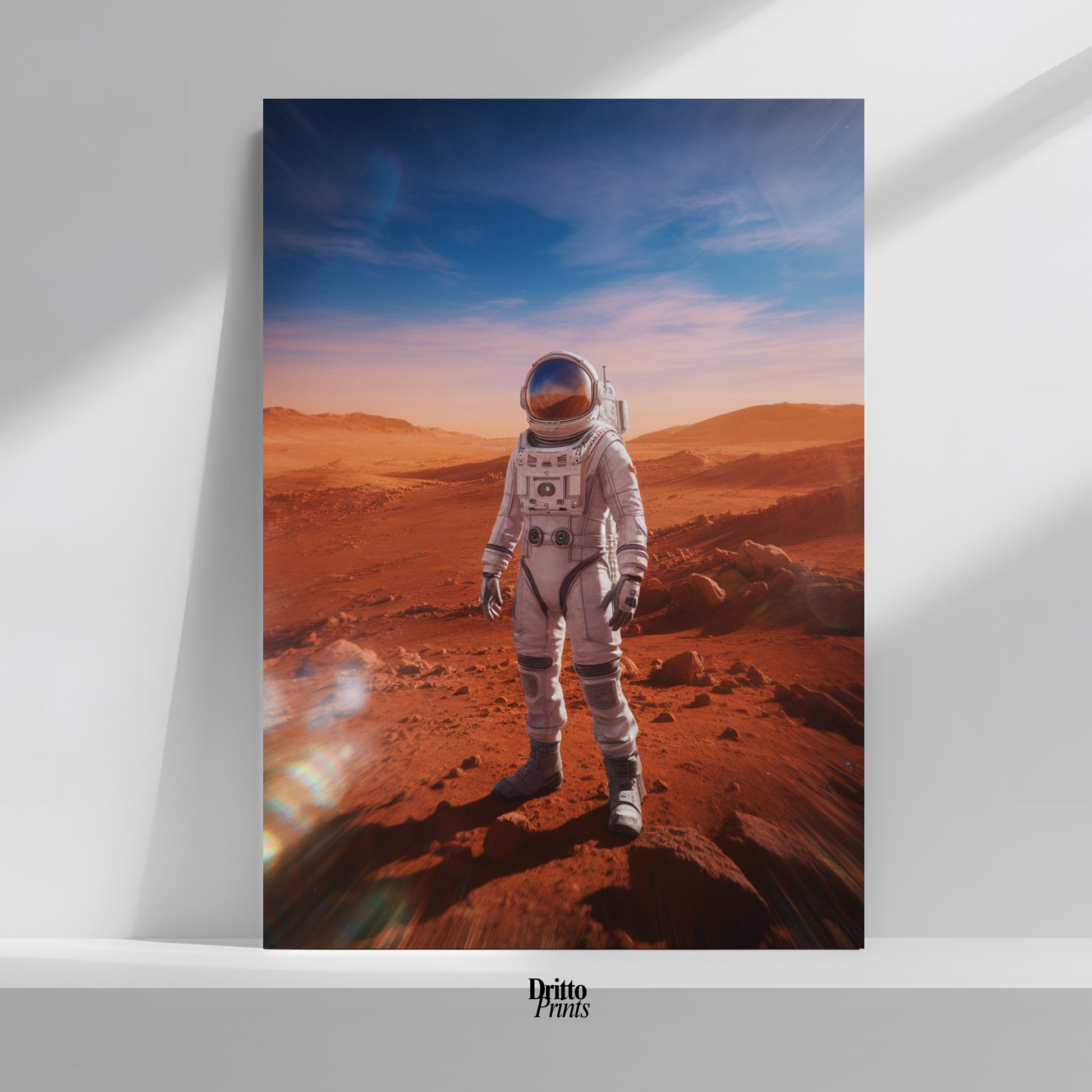 (PD22) Among Crimson Worlds - Poster