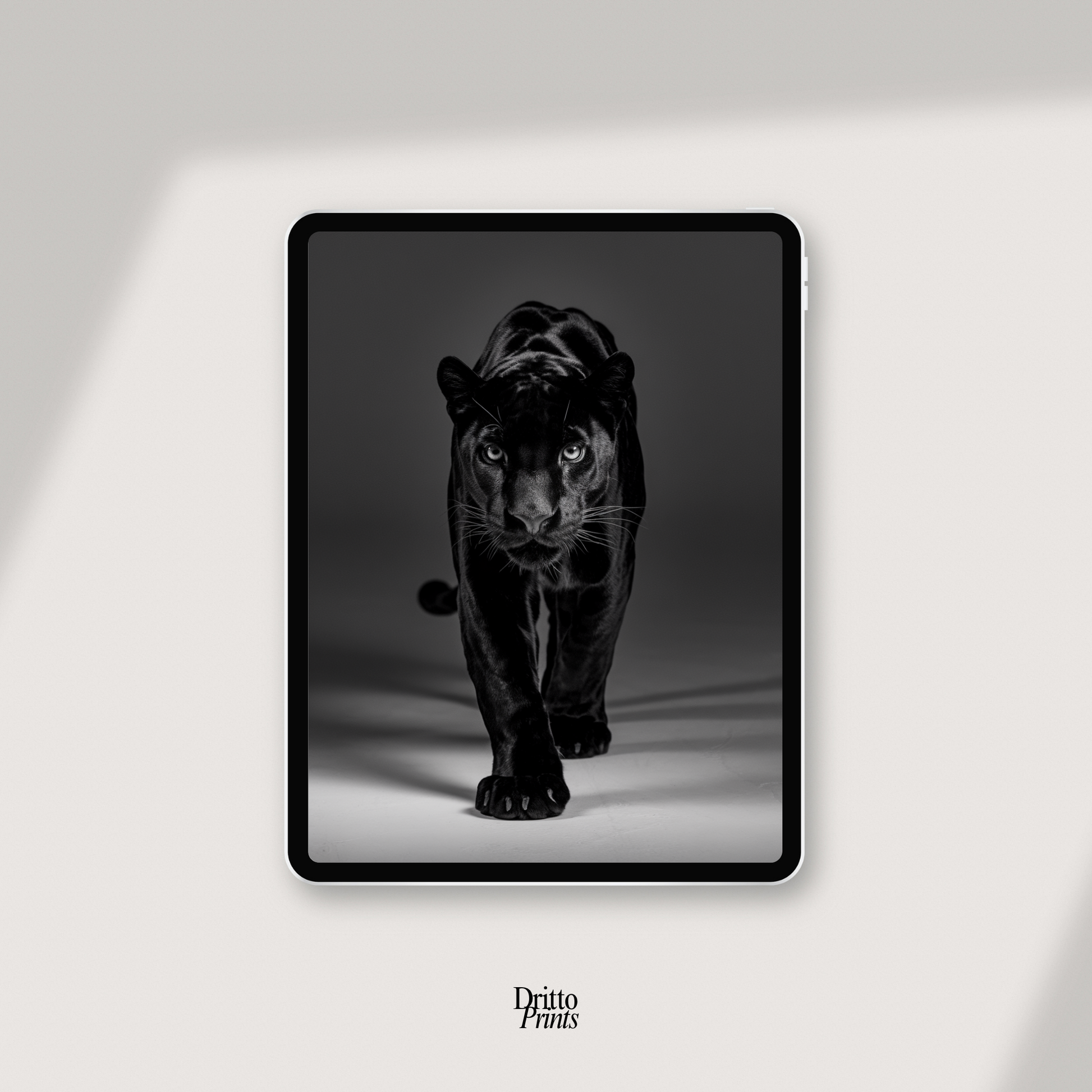 (FD7) Eyes of the Hunt - Framed matte paper poster